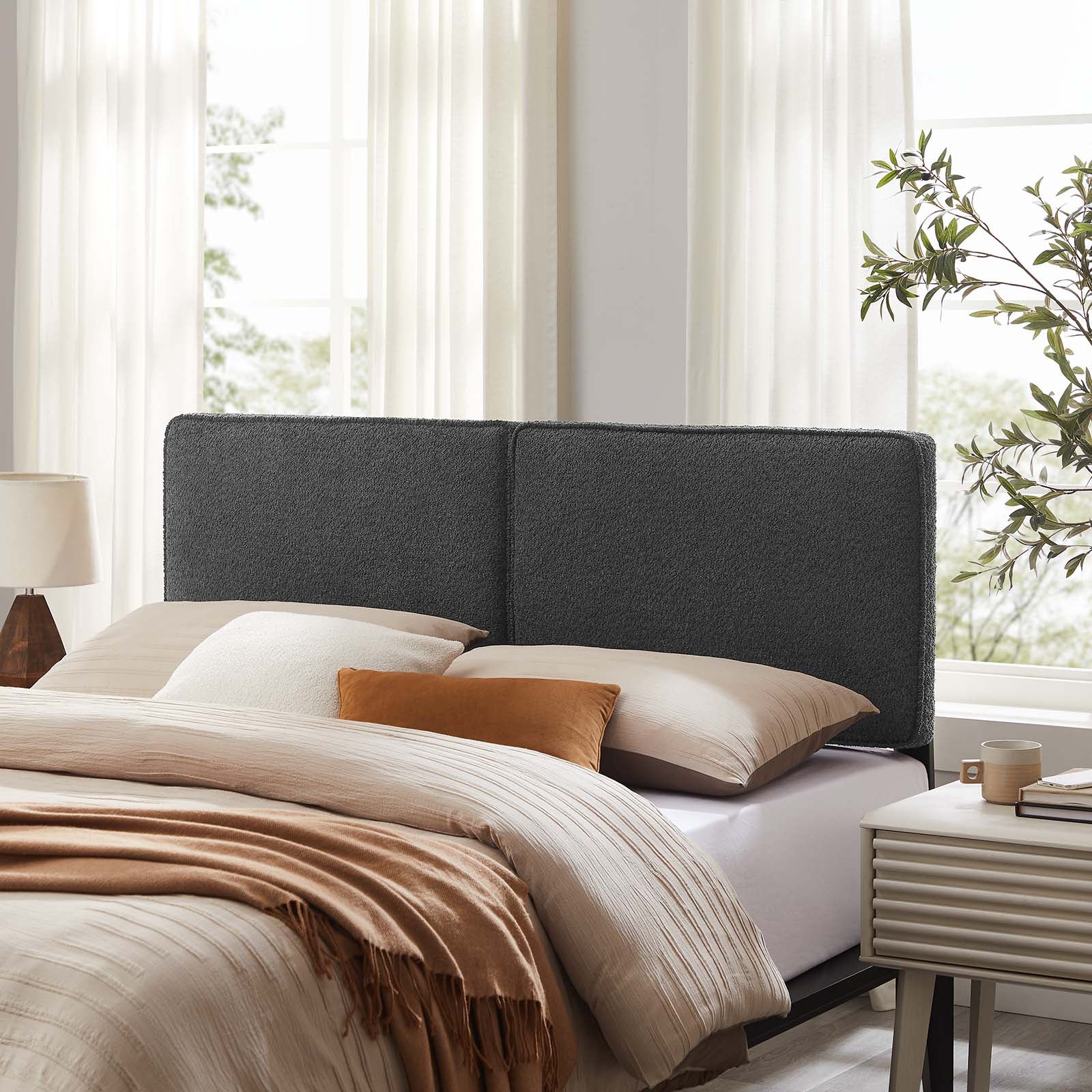 Lindee Boucle Fabric King Headboard By Modway - MOD-7151 - Image 32