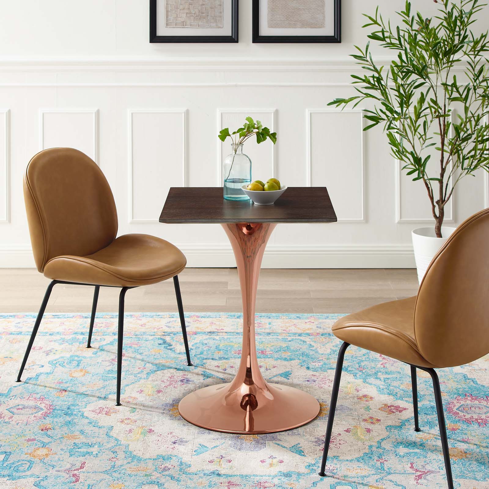 Lippa 24" Square Wood Dining Table By Modway - EEI-5251