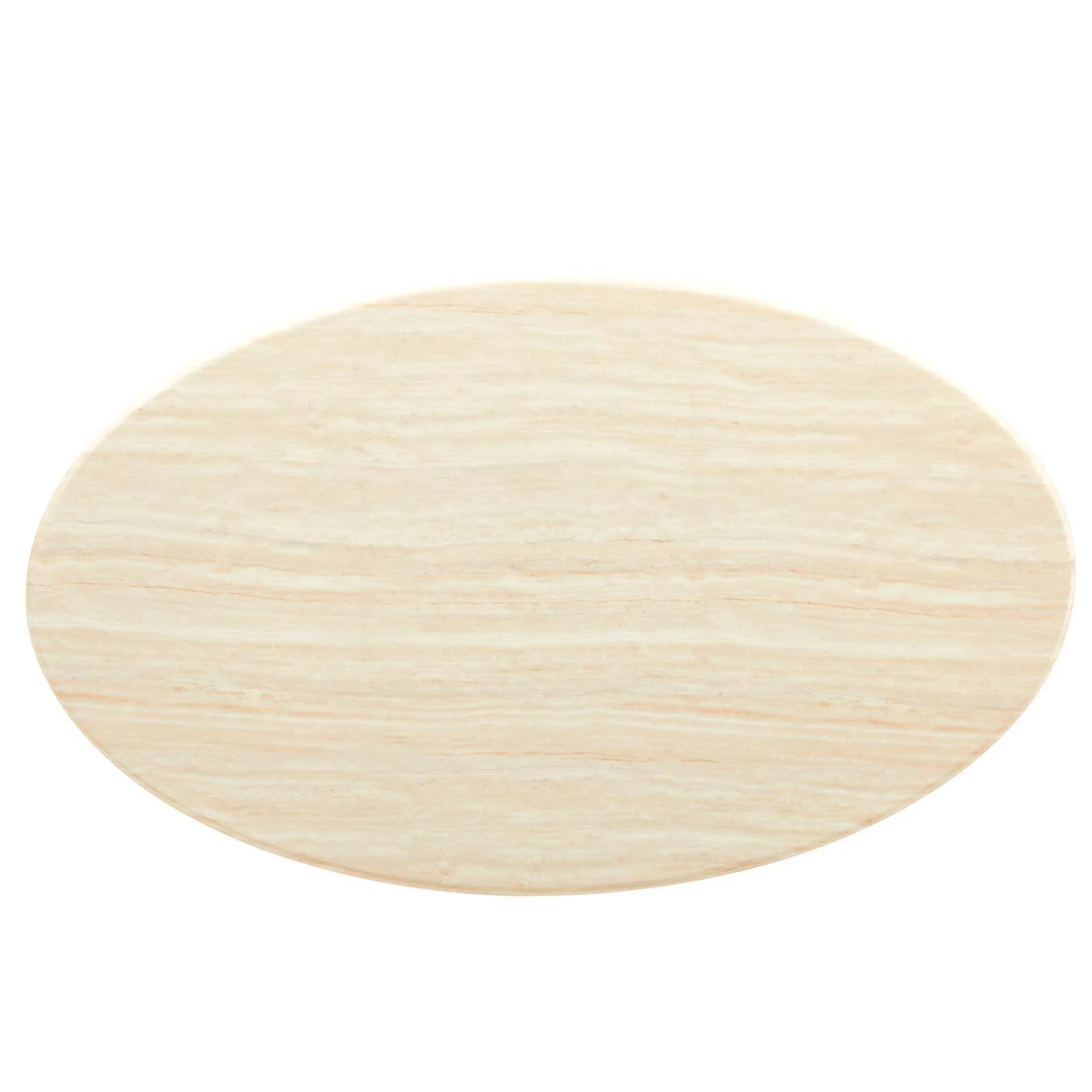 Lippa 60” Oval Artificial Travertine  Dining Table By Modway - EEI-6757 - Image 3