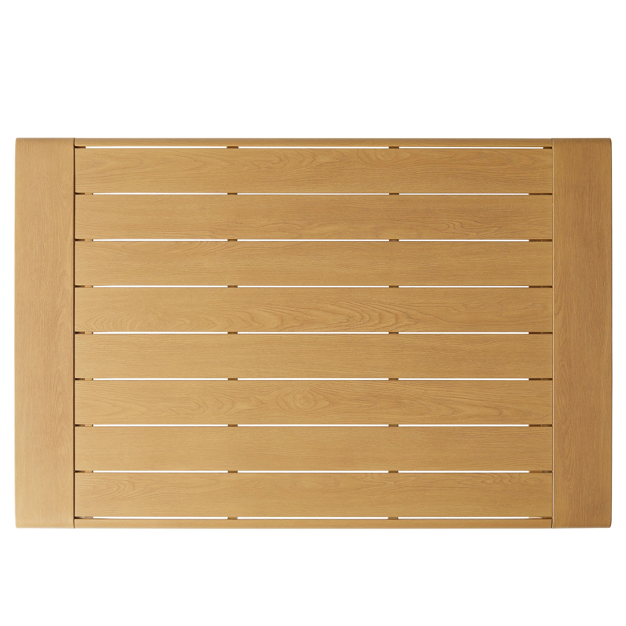 Lirienne Outdoor Patio Aluminum Faux Wood Coffee Table by Modway - Image 5