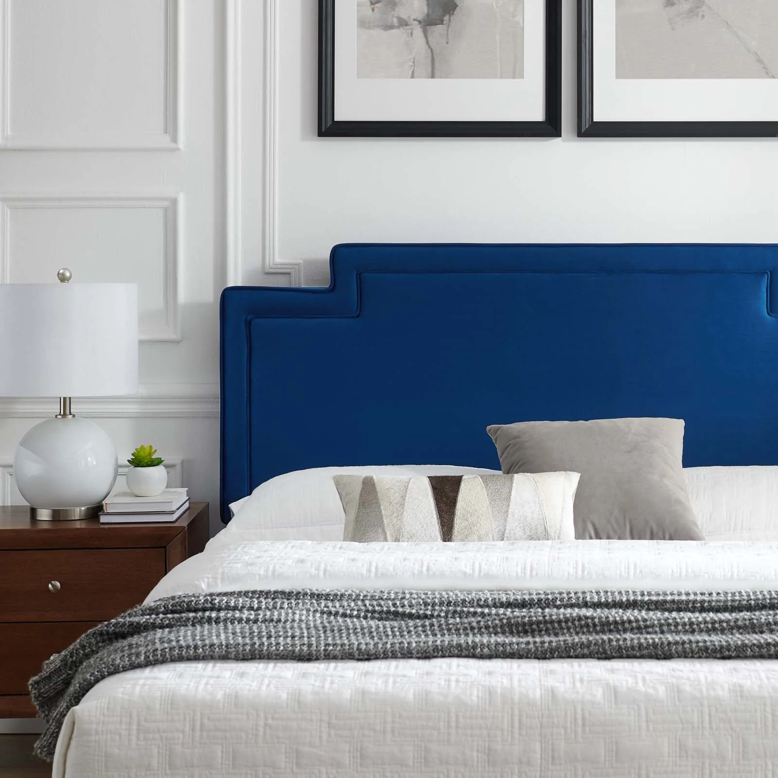 Liva Performance Velvet King Bed By Modway - MOD-6846 - Image 24