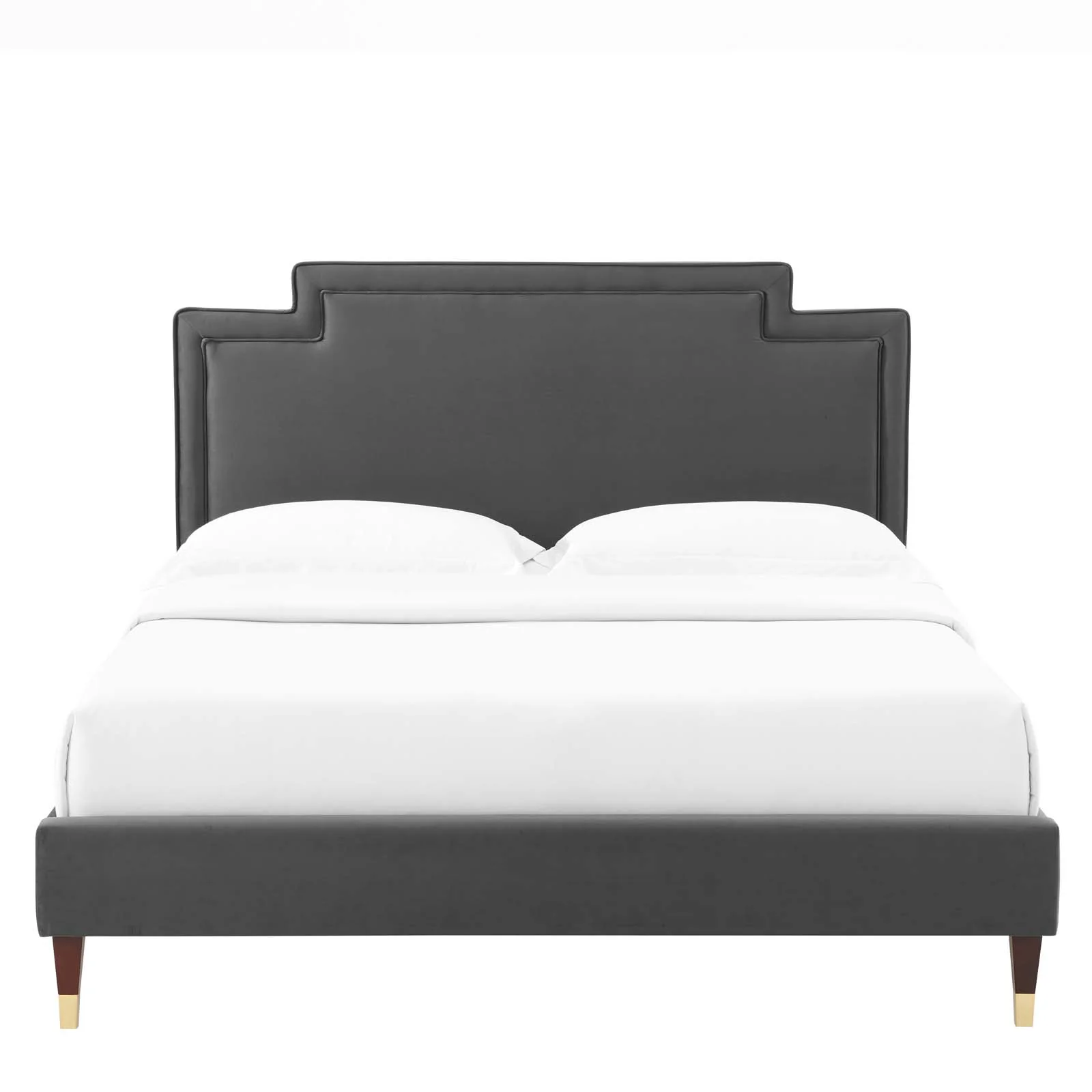 Liva Performance Velvet Queen Bed By Modway - MOD-6826 - Image 7