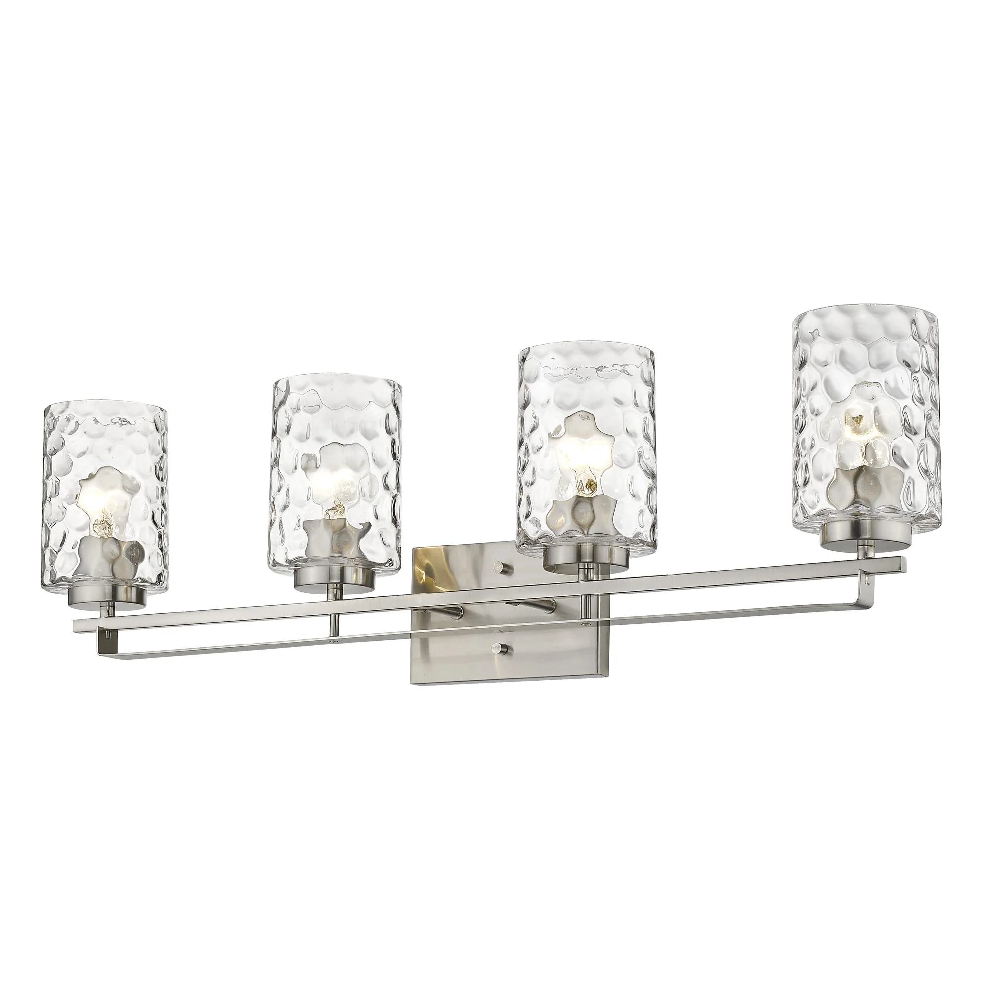 Livvy 4-Light Satin Nickel Vanity By Homeroots - Image 2