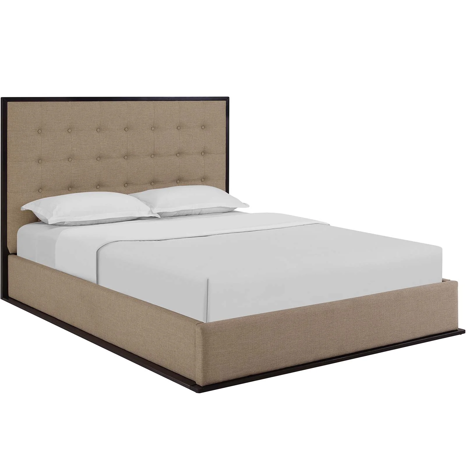 Madeline Queen Upholstered Fabric Bed Frame By Modway - MOD-5499 - Image 2
