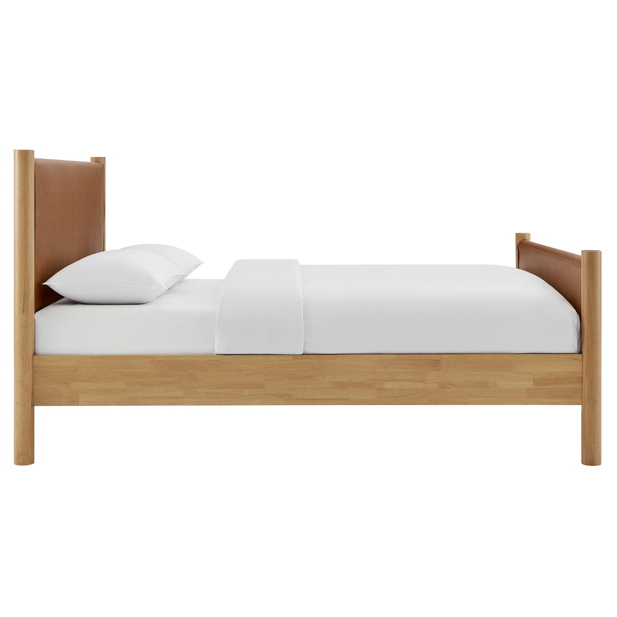 Maven King Size Vegan Leather Upholstered Platform Bed by Modway - Image 4