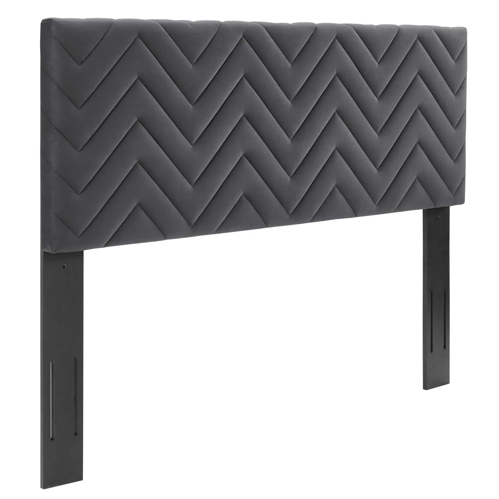 Mercy Chevron Tufted Performance Velvet Full/Queen Headboard By Modway - MOD-6659 - Image 2