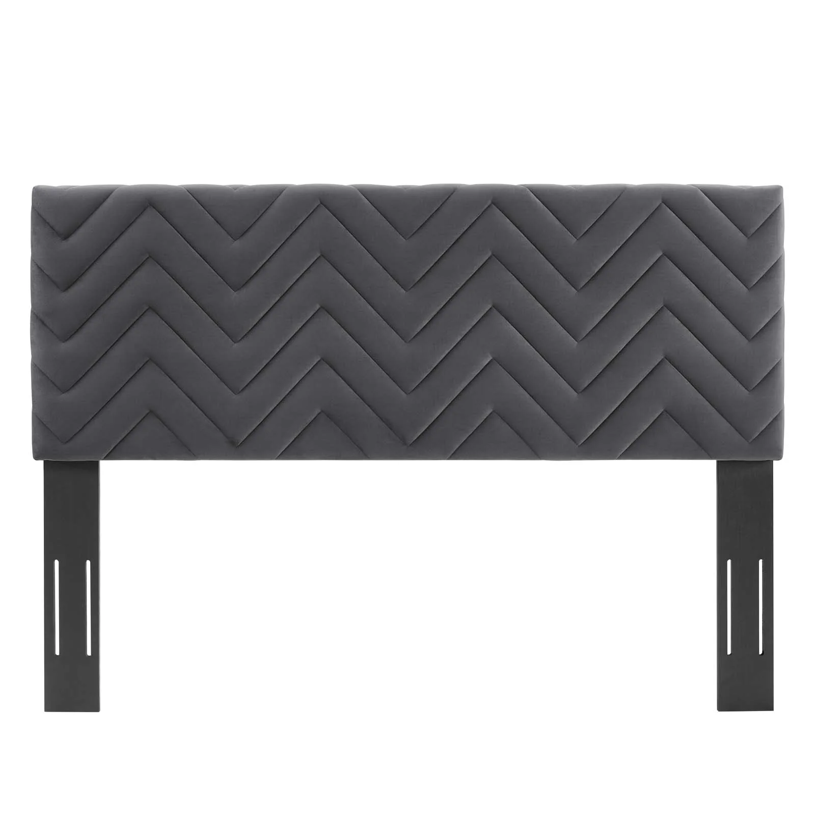Mercy Chevron Tufted Performance Velvet Full/Queen Headboard By Modway - MOD-6659 - Image 3