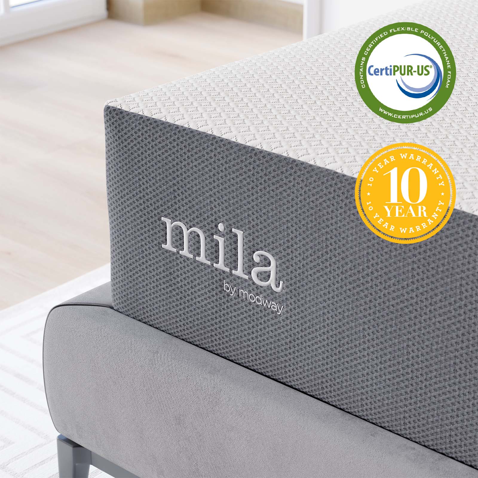 Mila 12" King Mattress By Modway - MOD-7105 - Image 13