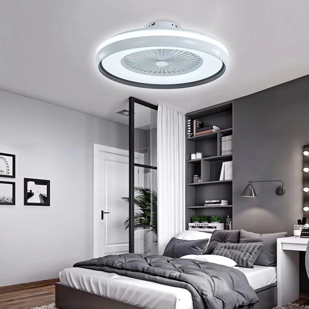 Minimalist LED Light With Ceiling Fan By Homeroots - Image 5