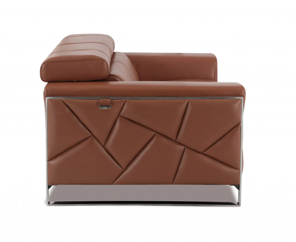 Mod Black Leather and Chrome Deco Accent Chair By Homeroots - Image 10