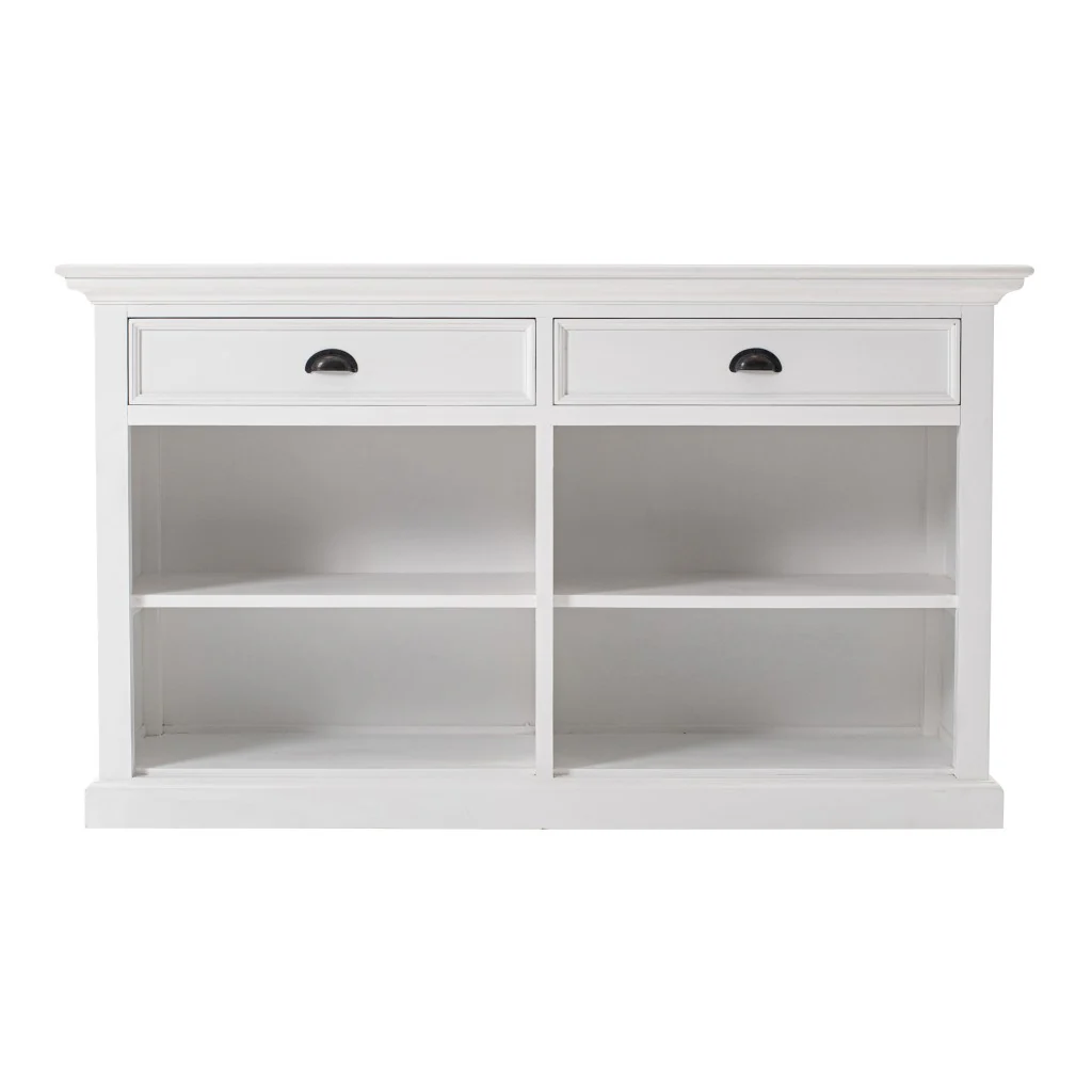Modern Farm White Two Drawer Buffet Server By Homeroots