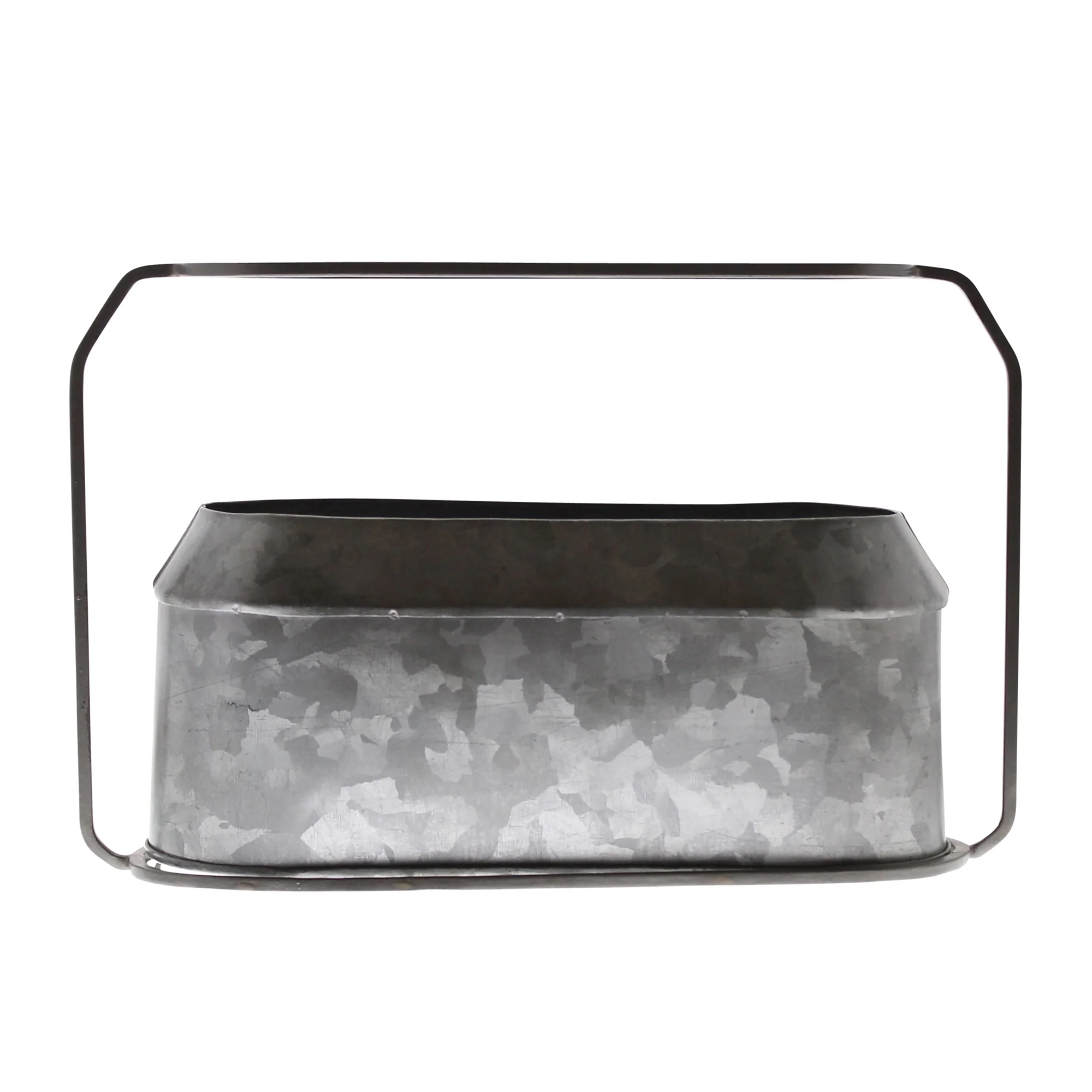 Napa Vase, Metal & Zinc - Oval, Large - Zinc By HomArt