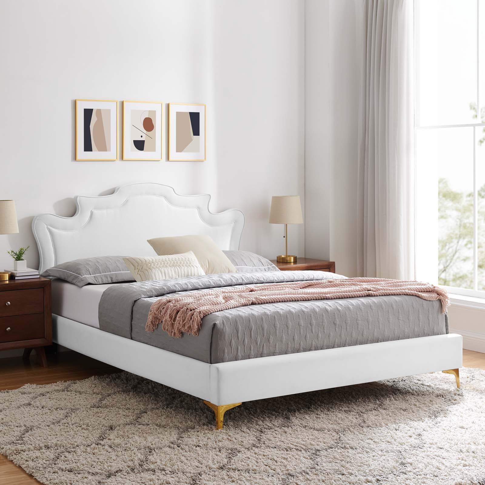 Neena Performance Velvet Full Bed By Modway - MOD-6805 - Image 37