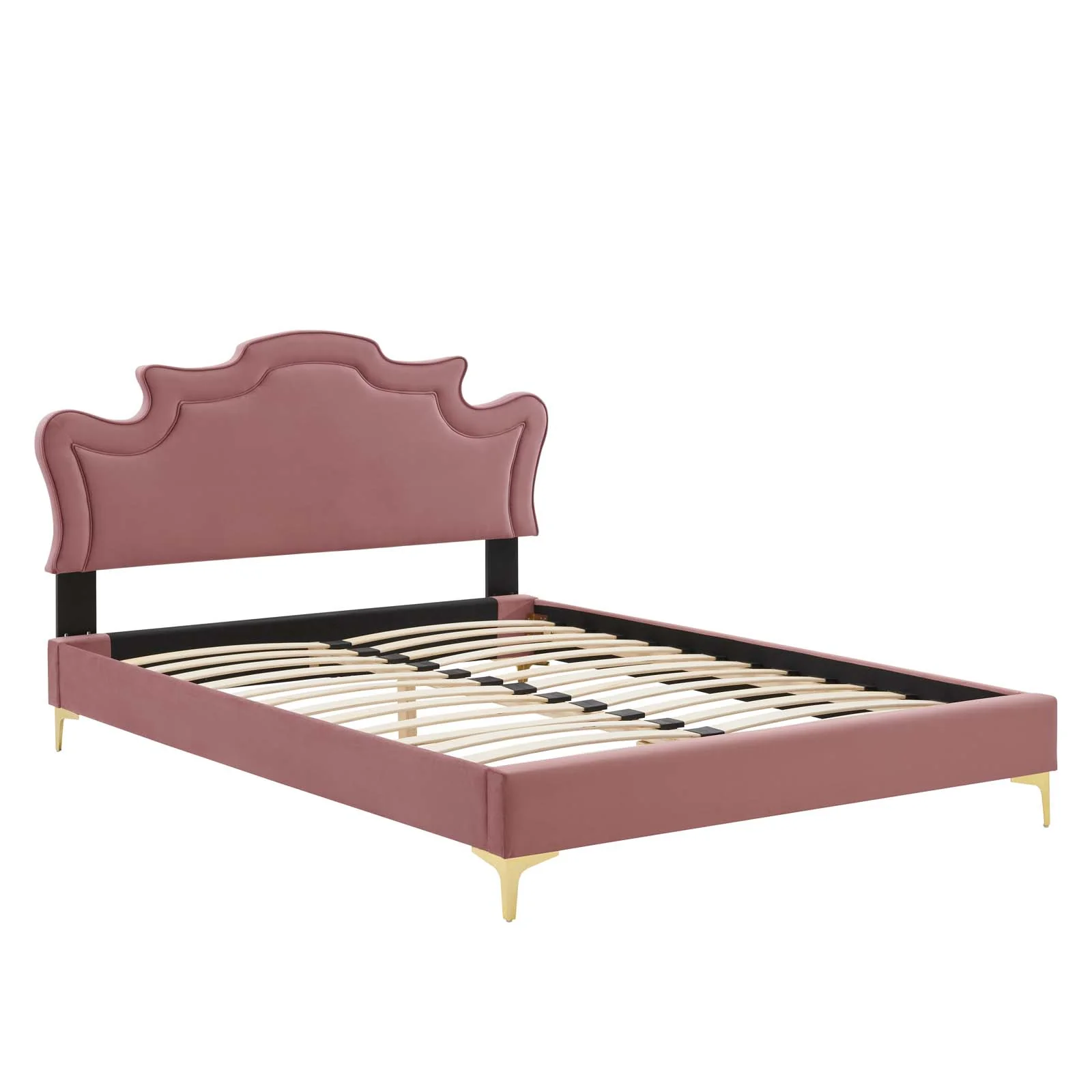 Neena Performance Velvet Queen Bed By Modway - MOD-6820 - Image 16