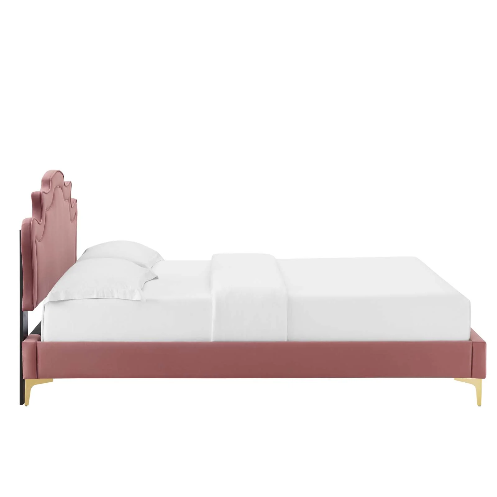 Neena Performance Velvet Queen Bed By Modway - MOD-6820 - Image 17