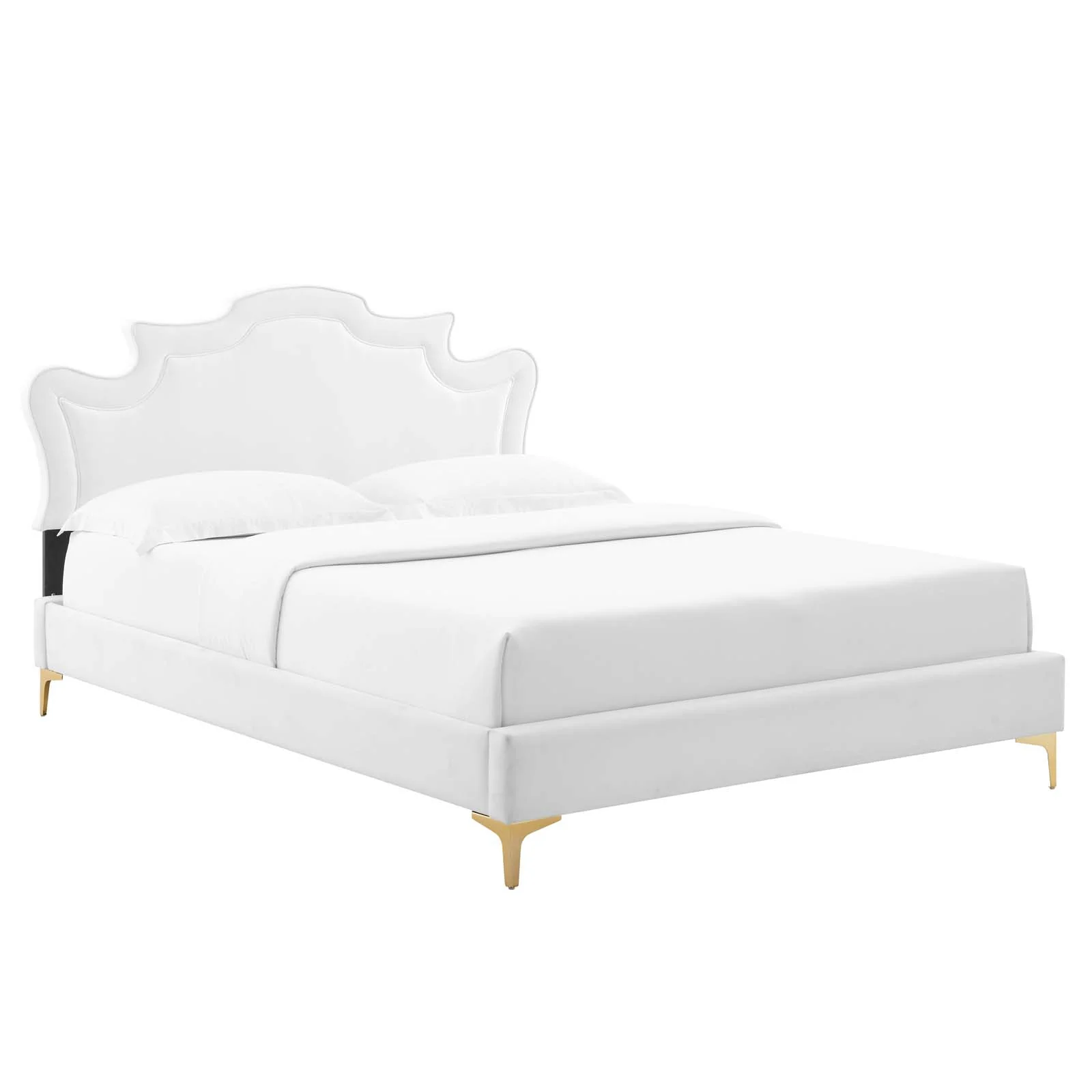 Neena Performance Velvet Queen Bed By Modway - MOD-6820 - Image 35