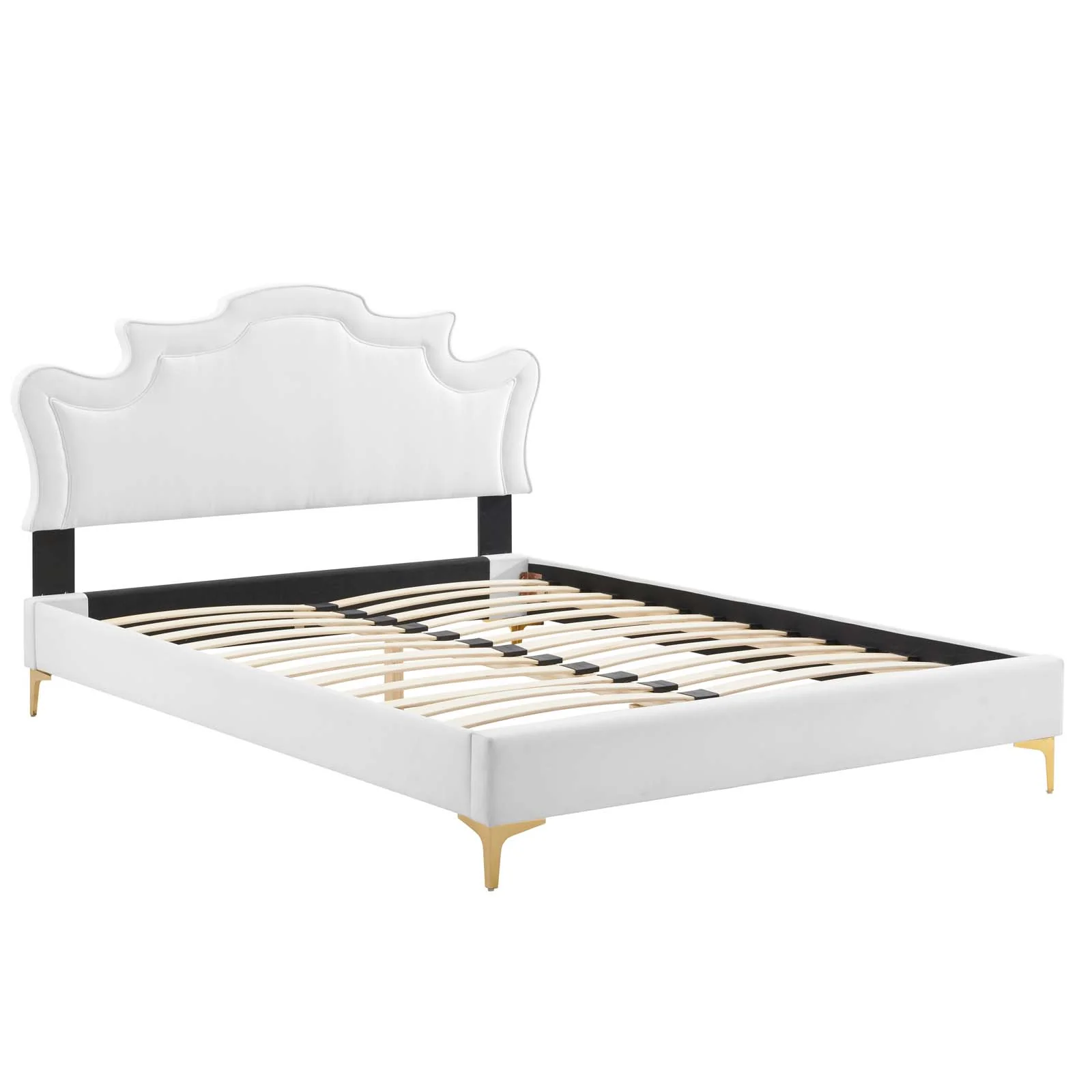 Neena Performance Velvet Queen Bed By Modway - MOD-6820 - Image 38