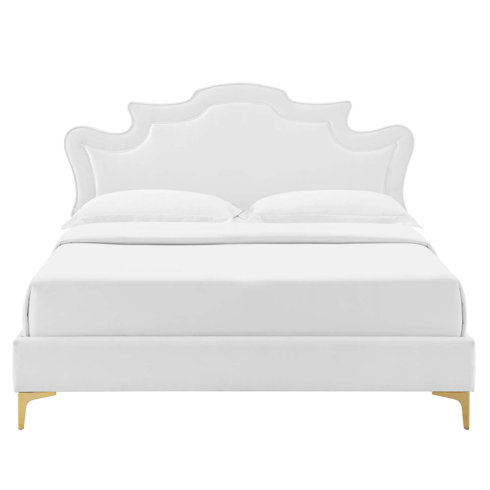 Neena Performance Velvet Queen Bed By Modway - MOD-6820 - Image 40