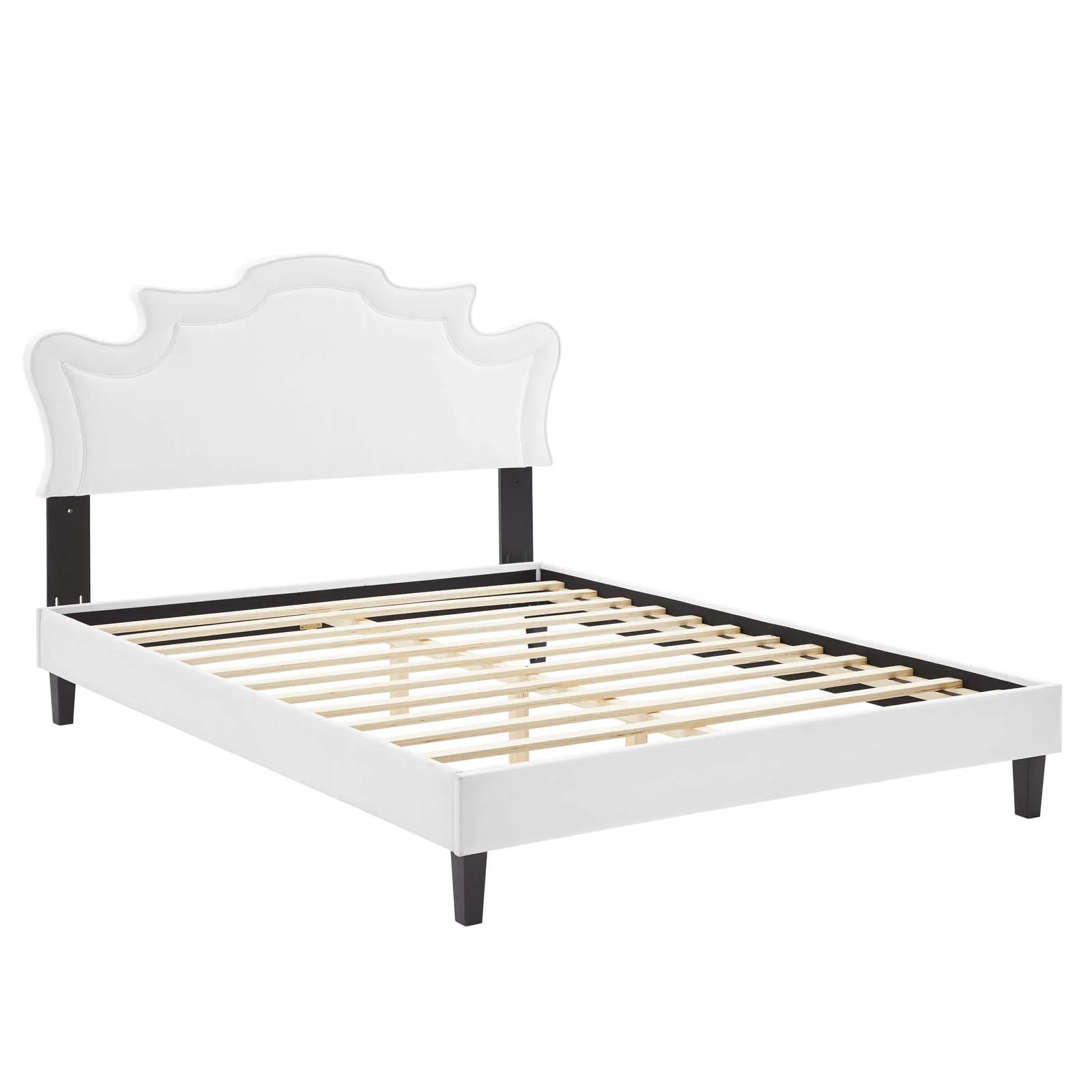 Neena Performance Velvet Queen Bed By Modway - MOD-6830 - Image 38
