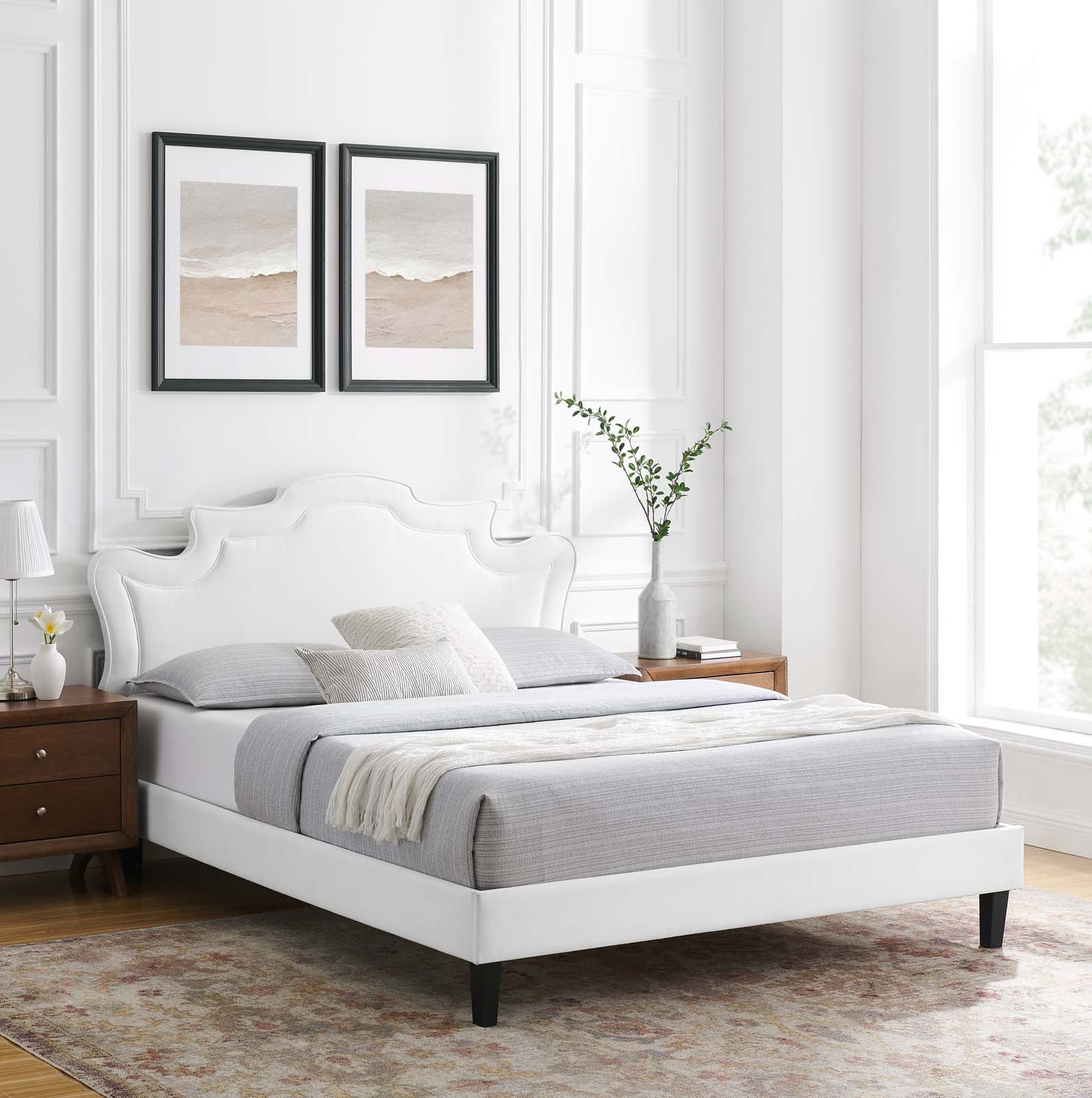 Neena Performance Velvet Twin Bed By Modway - MOD-6800 - Image 37