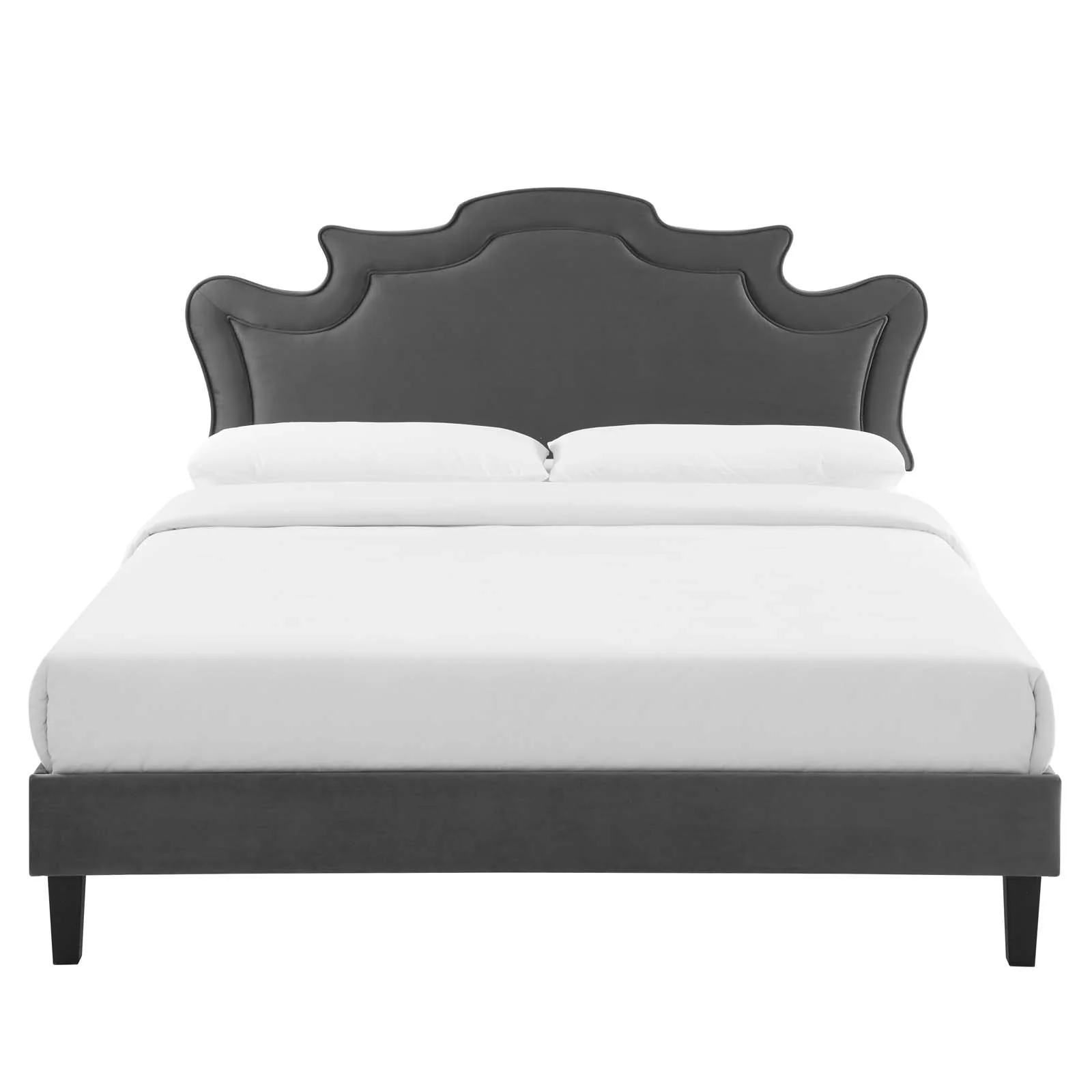 Neena Performance Velvet Twin Bed By Modway - MOD-6800 - Image 7