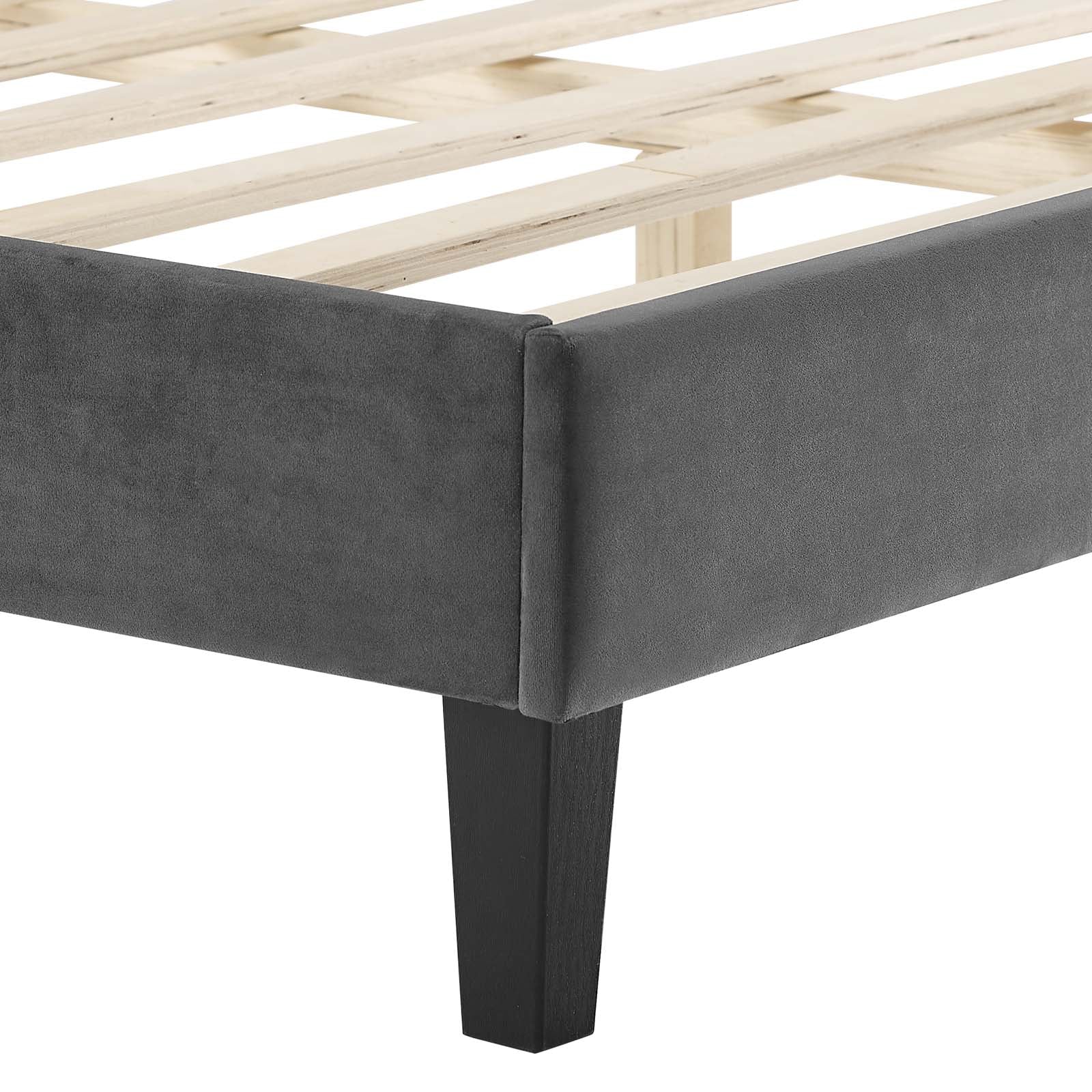 Neena Performance Velvet Twin Bed By Modway - MOD-6800 - Image 8