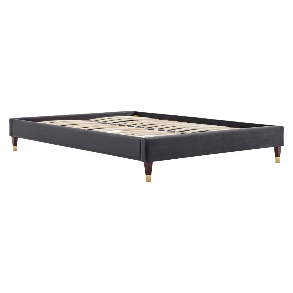Modway Harlow Full Performance Velvet Platform Bed Frame - MOD-6269 - Image 4