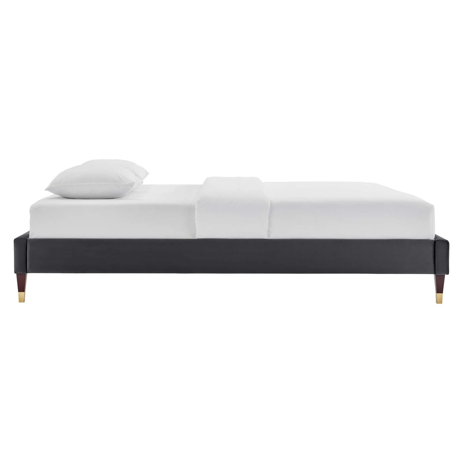 Modway Harlow Queen Performance Velvet Platform Bed Frame - MOD-6270 - Image 5