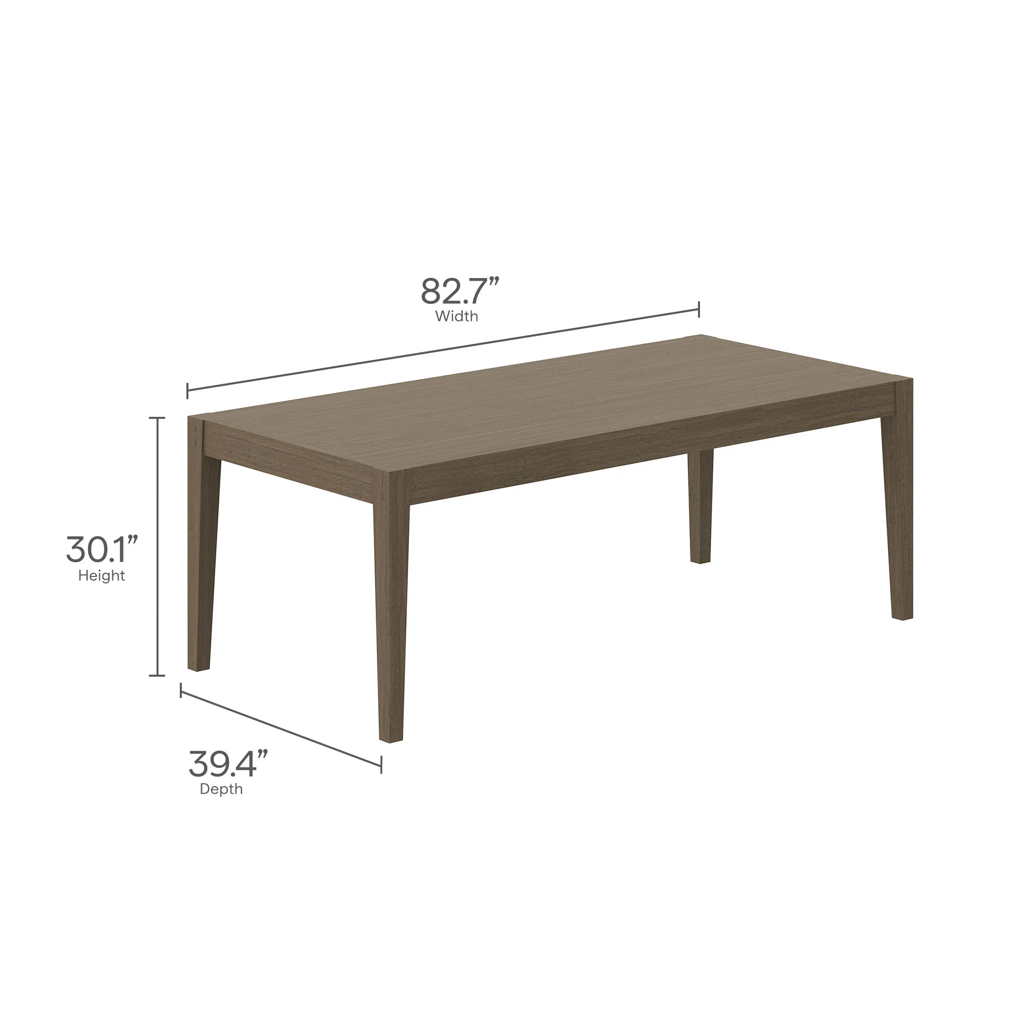 Northlake 9-Piece Outdoor Patio Teak Wood Dining Set by Modway - Image 8