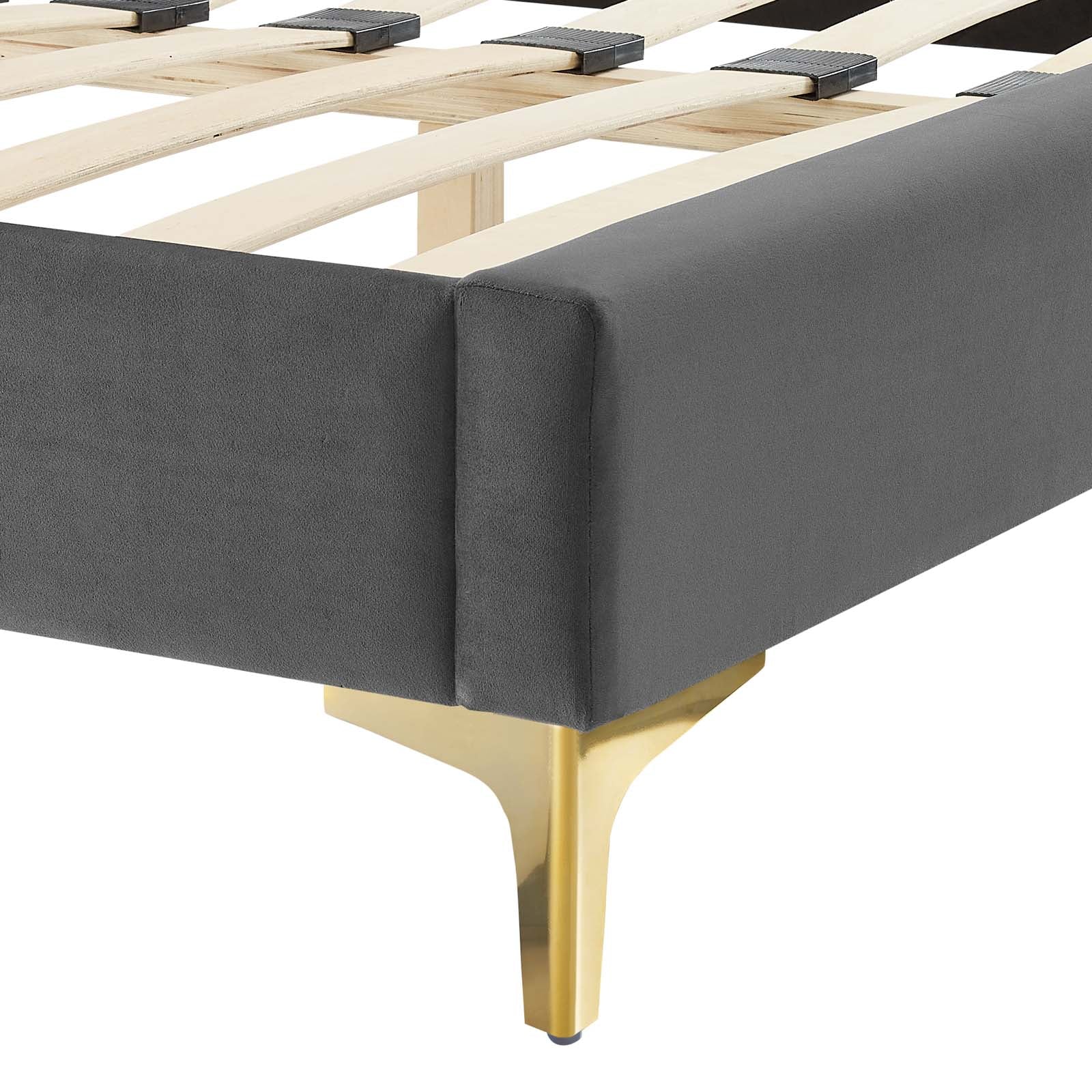 Novi Performance Velvet King Bed By Modway - MOD-6833 - Image 8