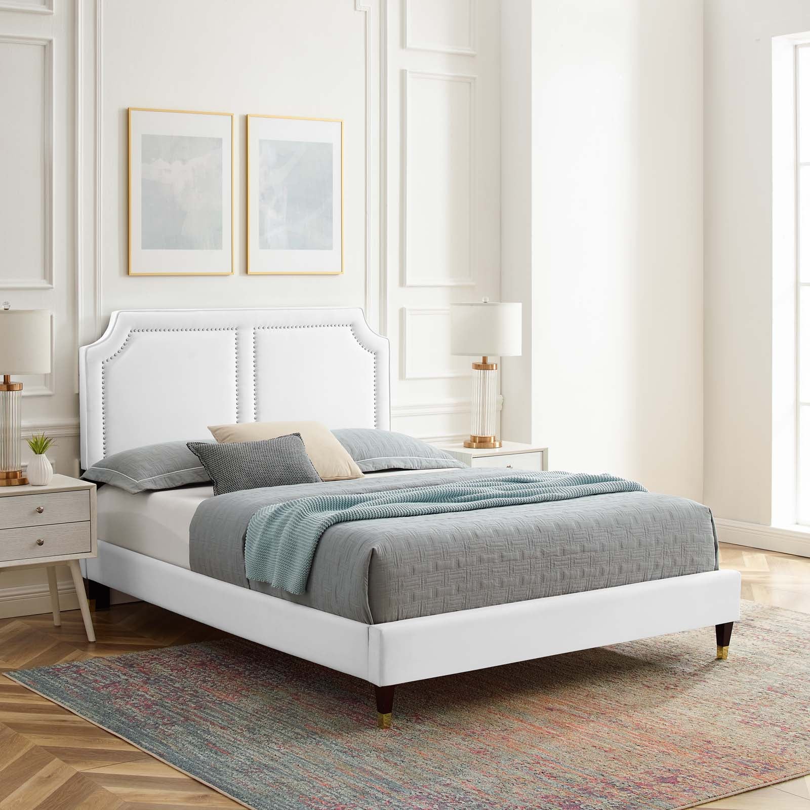 Novi Performance Velvet King Bed By Modway - MOD-6838 - Image 37