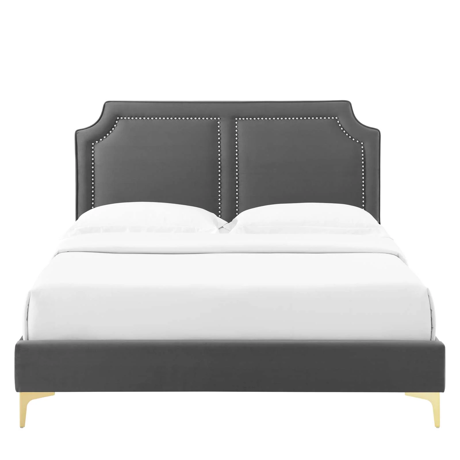 Novi Performance Velvet Queen Bed By Modway - MOD-6818 - Image 7