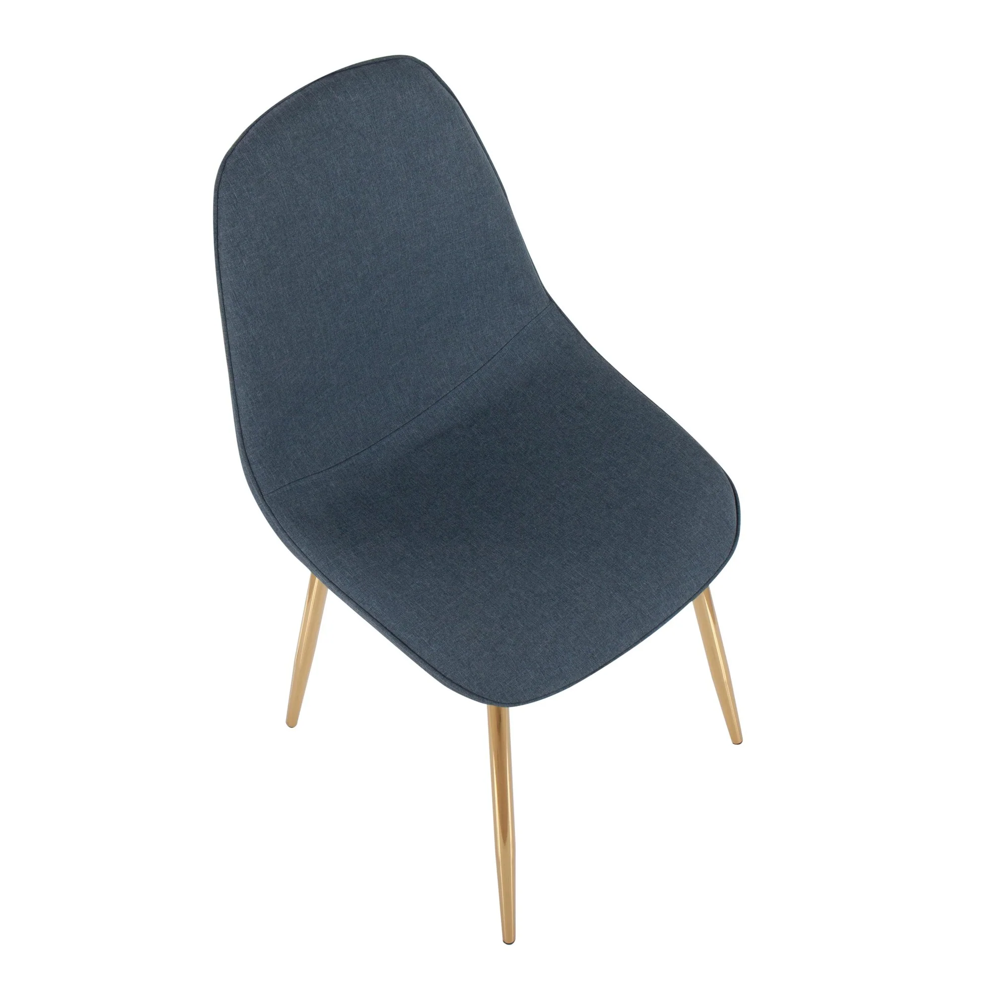 Pebble Chair - Set of 2 Blue By LumiSource - CH-PEBBLE AUBU2 - Image 3
