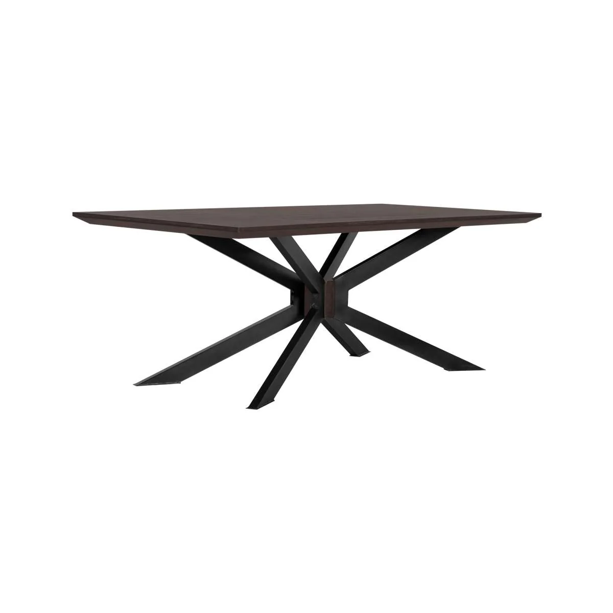 Pirate and Blue Napoli 5 Piece Modern Dining Set By Armen Living - Image 3