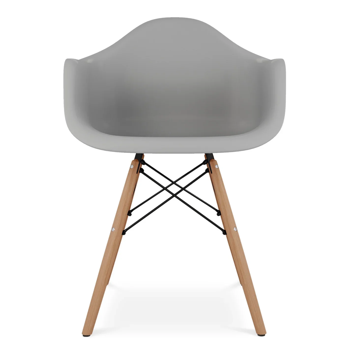 Pyramid Armchair, Gray By World Modern Design