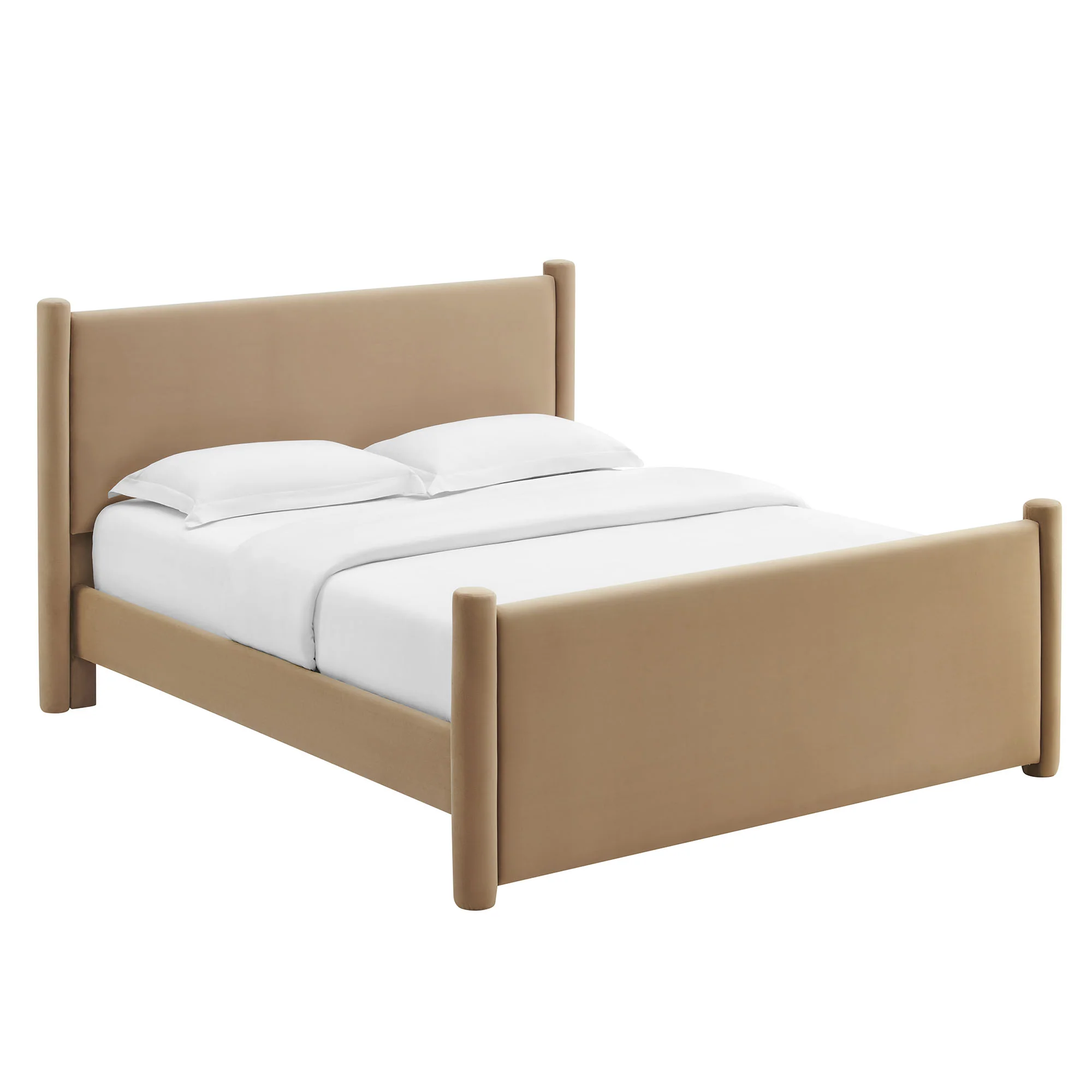 Rael Performance Velvet King Platform Bed by Modway - Image 28