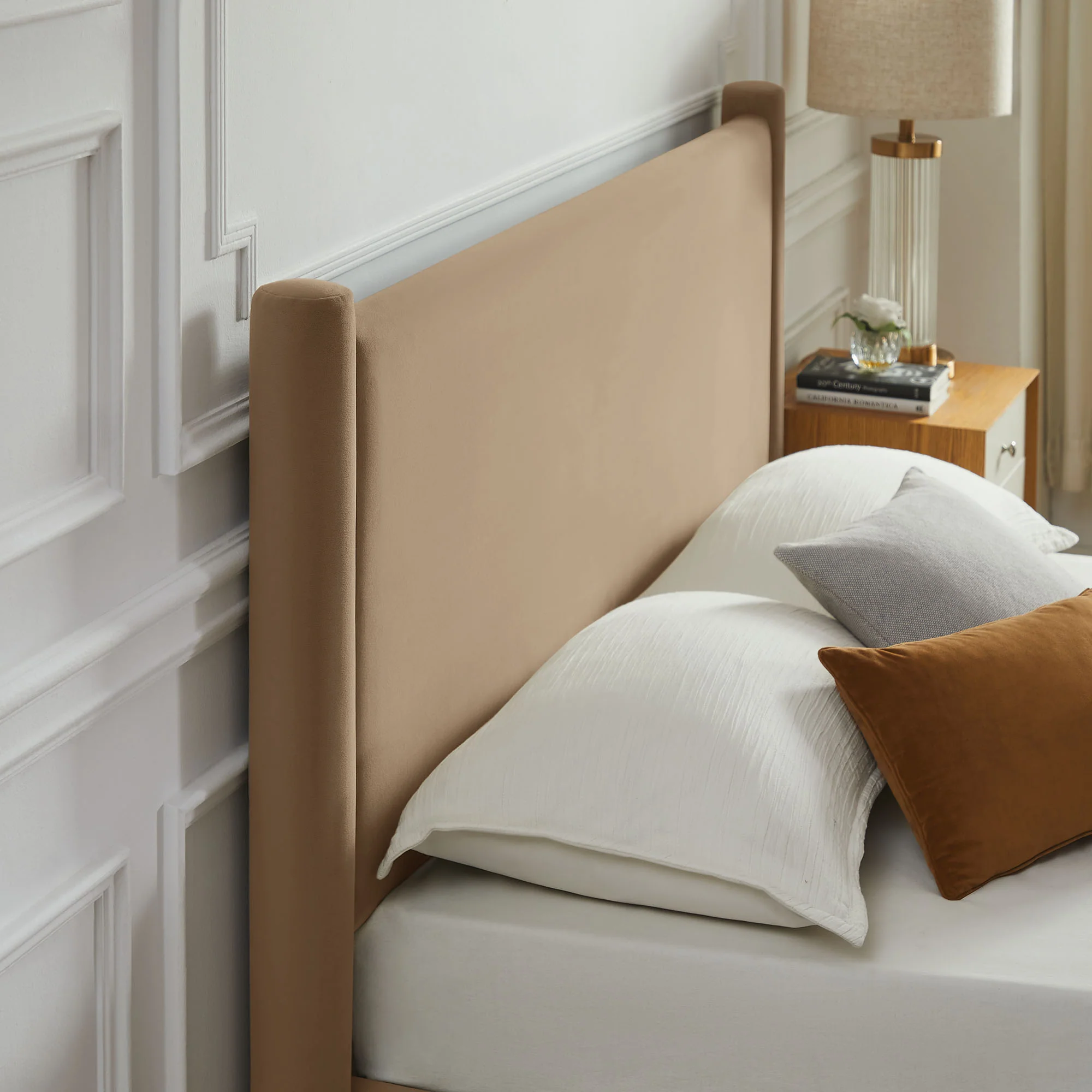 Rael Performance Velvet King Platform Bed by Modway - Image 33