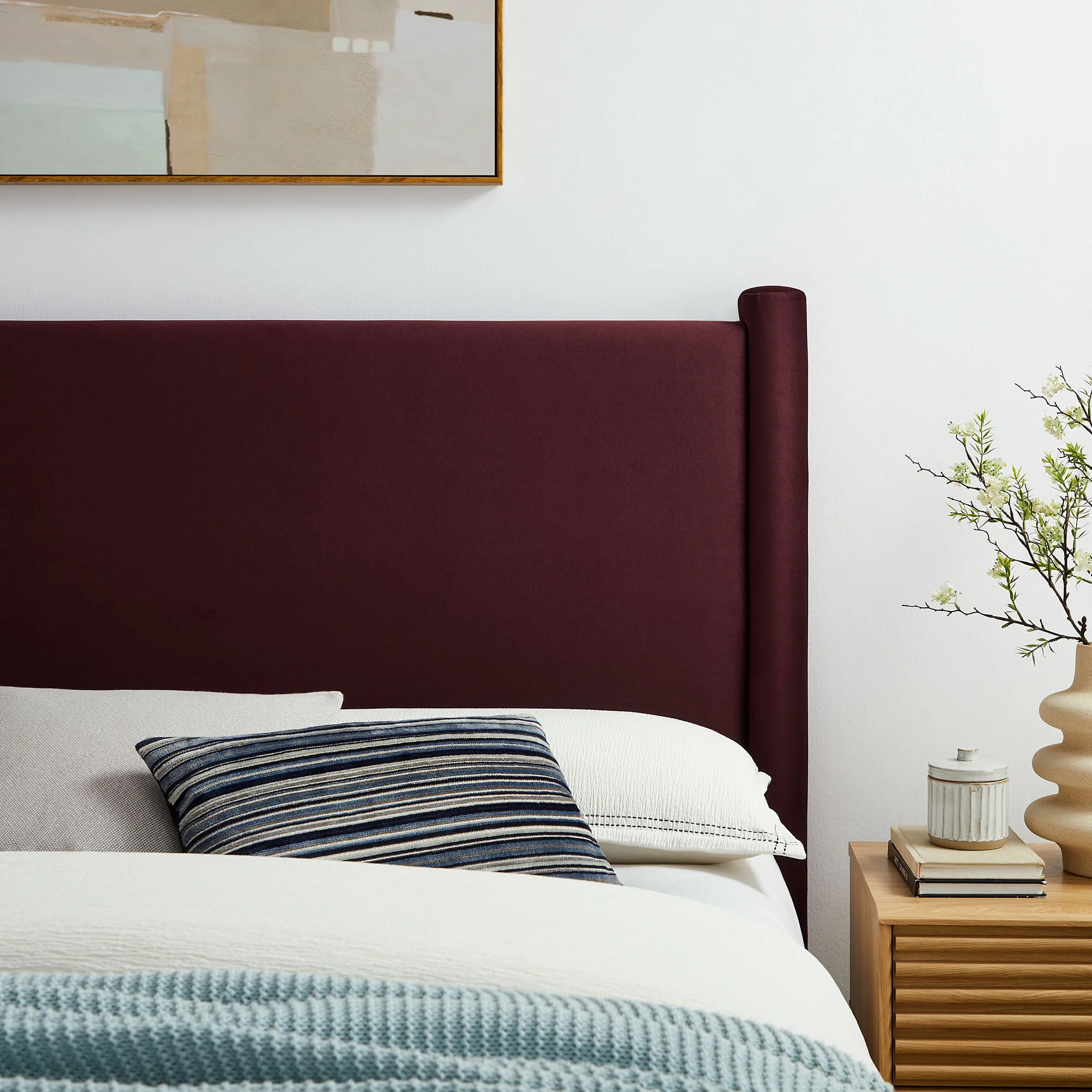 Rael Performance Velvet Queen Headboard by Modway - Image 18