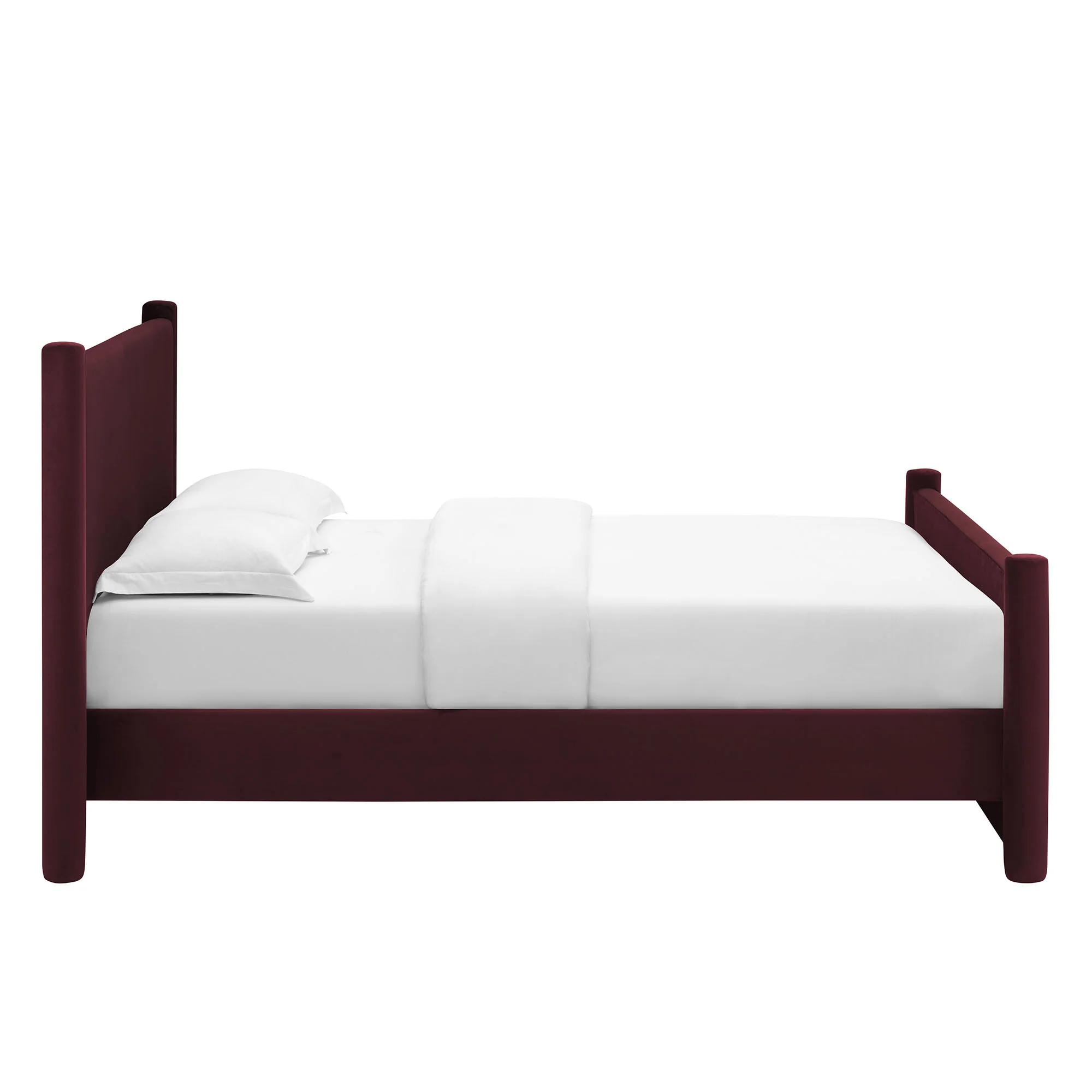 Rael Performance Velvet Queen Platform Bed by Modway - Image 21