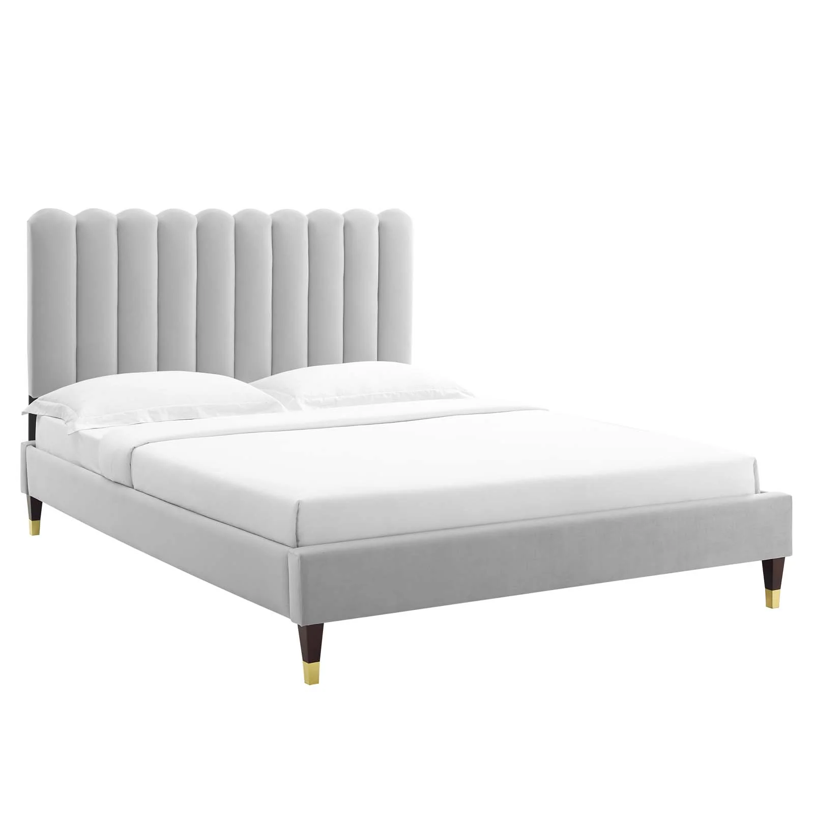 Reagan Full Performance Velvet Platform Bed By Modway - MOD-6892 - Image 33