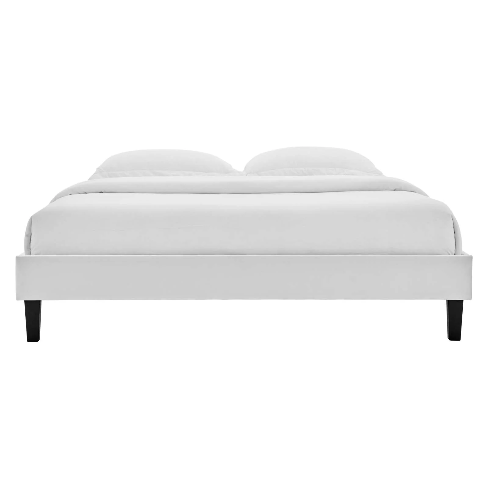 Reagan King Performance Velvet Platform Bed By Modway - MOD-7078 - Image 48