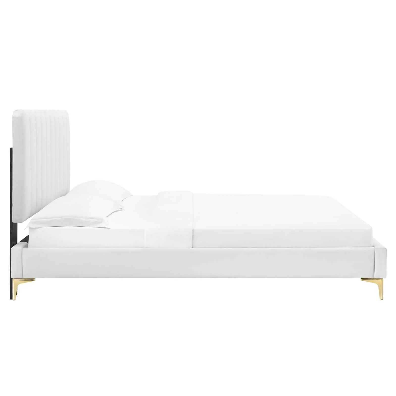 Reagan Queen Performance Velvet Platform Bed By Modway - MOD-6586 - Image 107