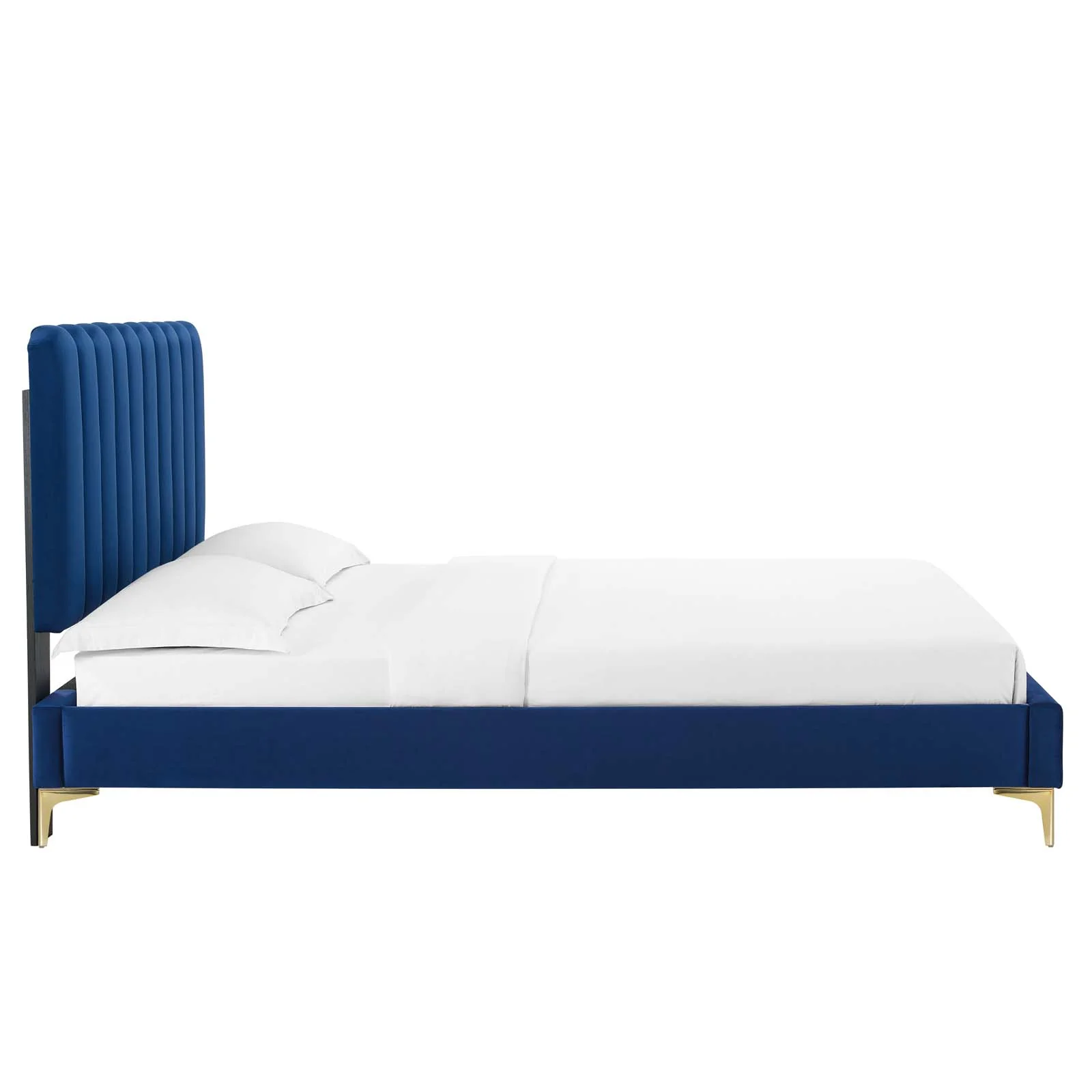 Reagan Queen Performance Velvet Platform Bed By Modway - MOD-6586 - Image 75