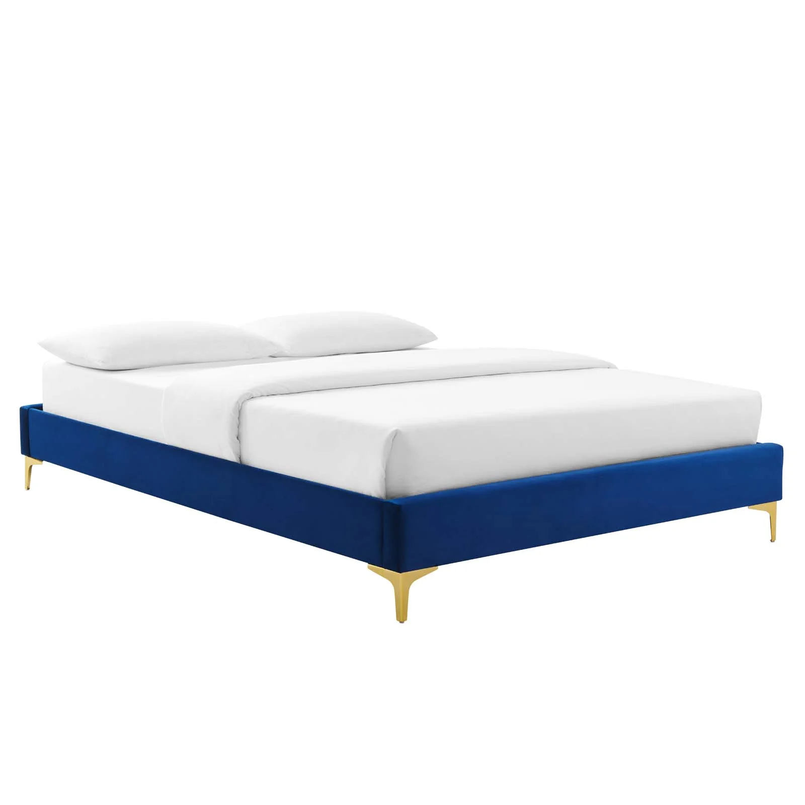 Reagan Queen Performance Velvet Platform Bed By Modway - MOD-6586 - Image 78