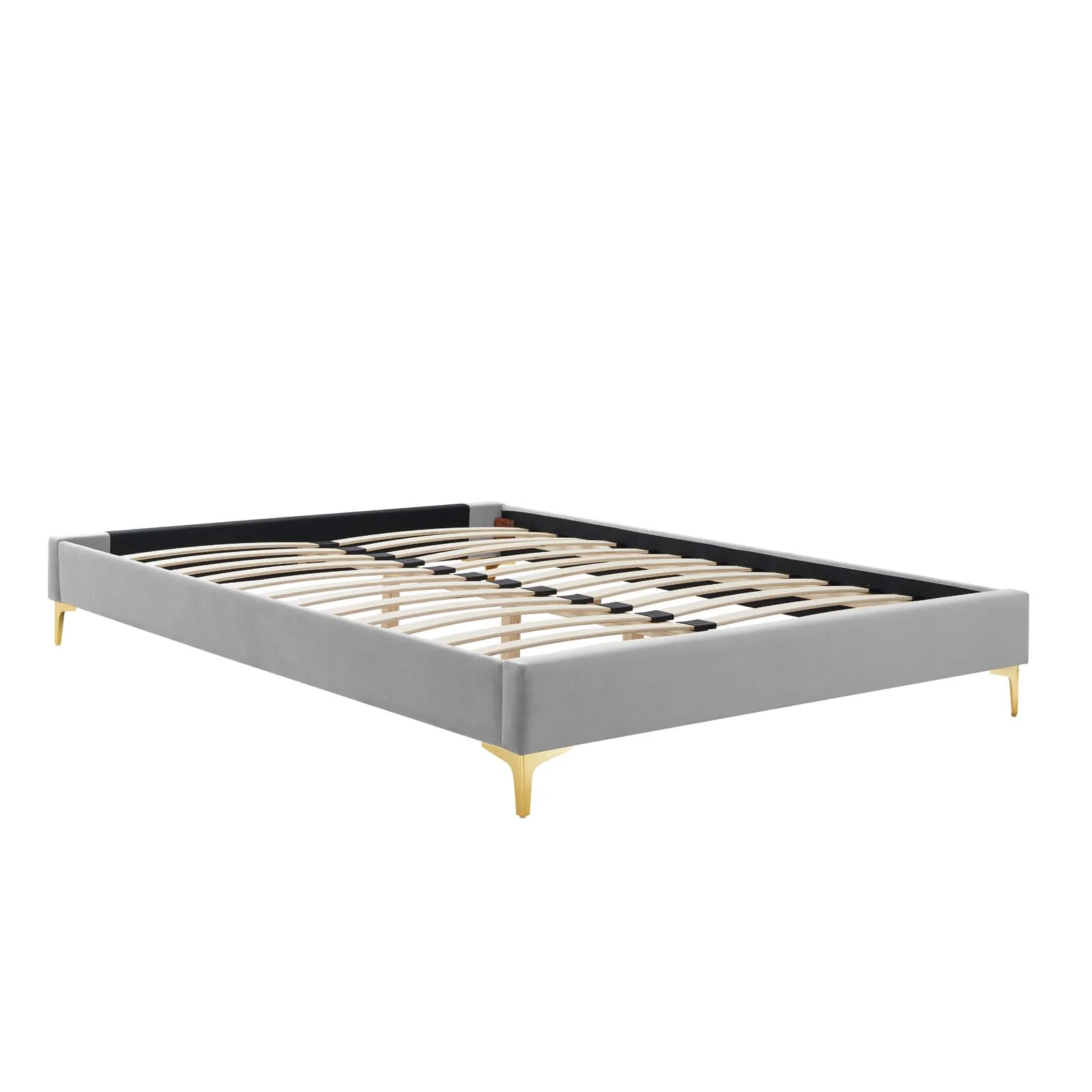 Reagan Twin Performance Velvet Platform Bed By Modway - MOD-6885 - Image 47