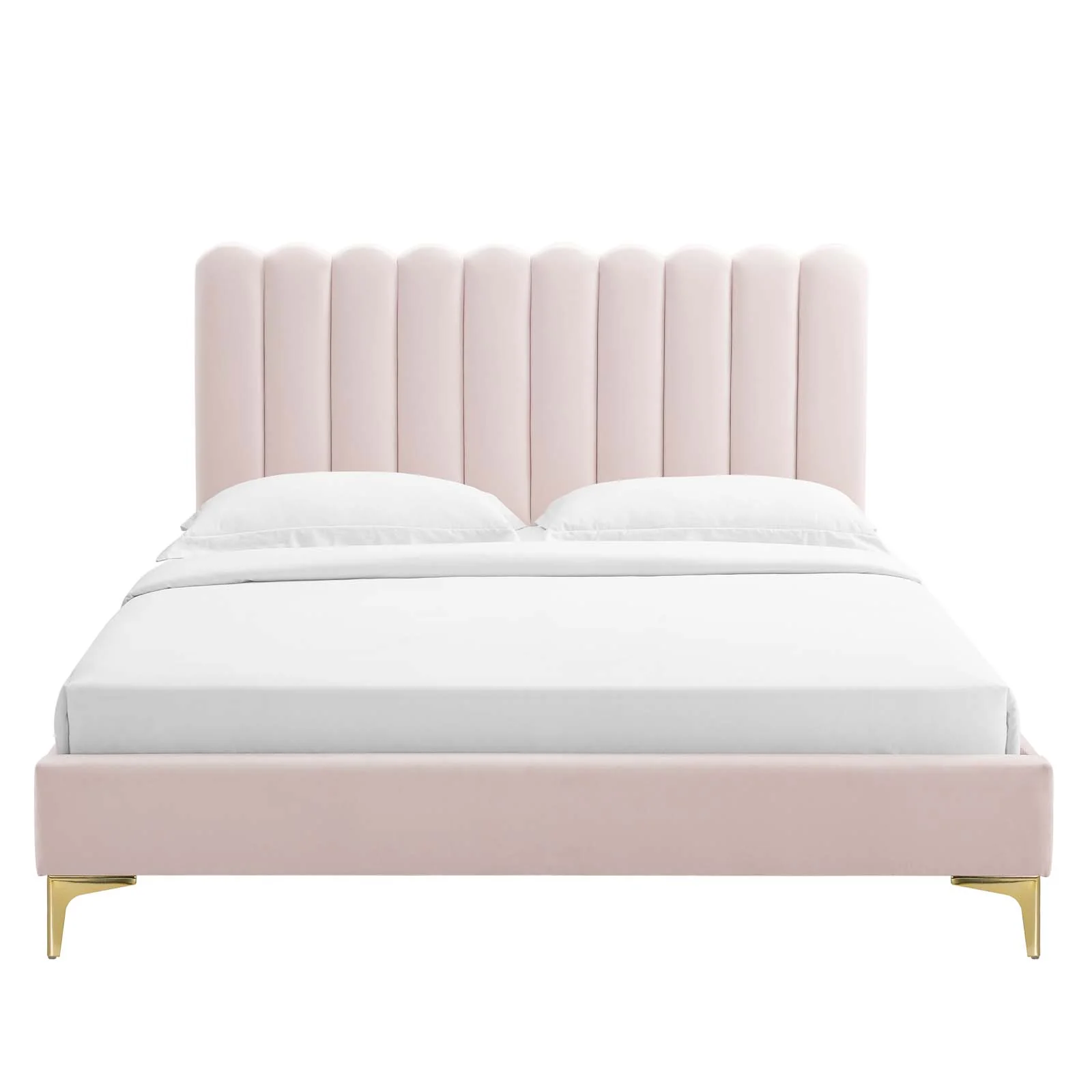 Reagan Twin Performance Velvet Platform Bed By Modway - MOD-6885 - Image 92