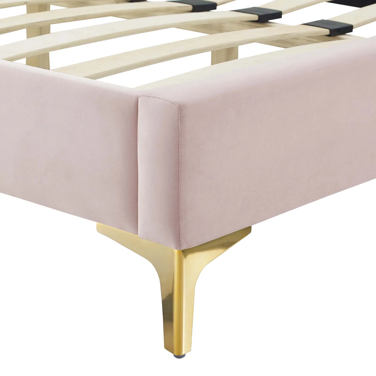 Reagan Twin Performance Velvet Platform Bed By Modway - MOD-6885 - Image 93