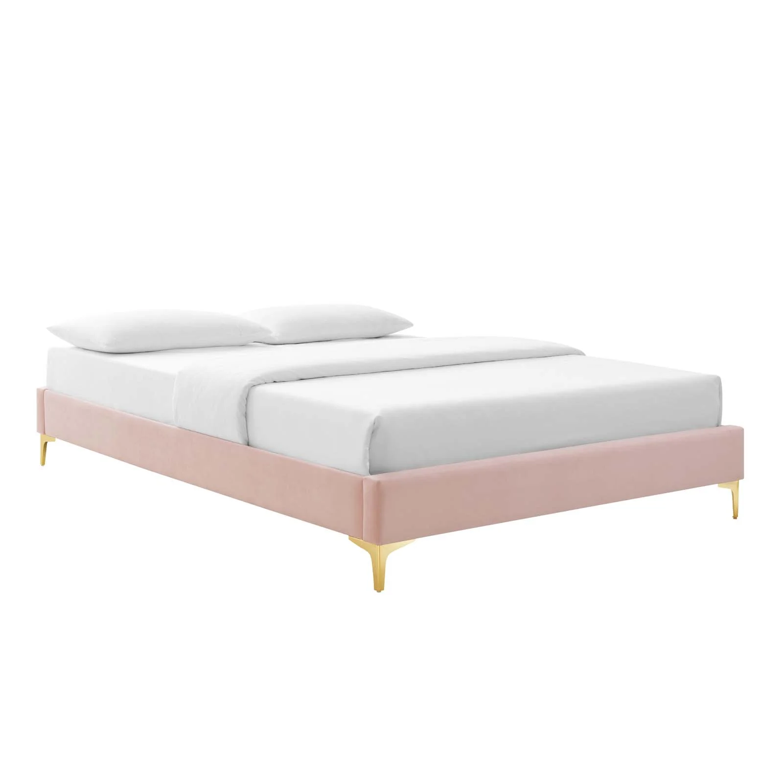 Reagan Twin Performance Velvet Platform Bed By Modway - MOD-6885 - Image 94