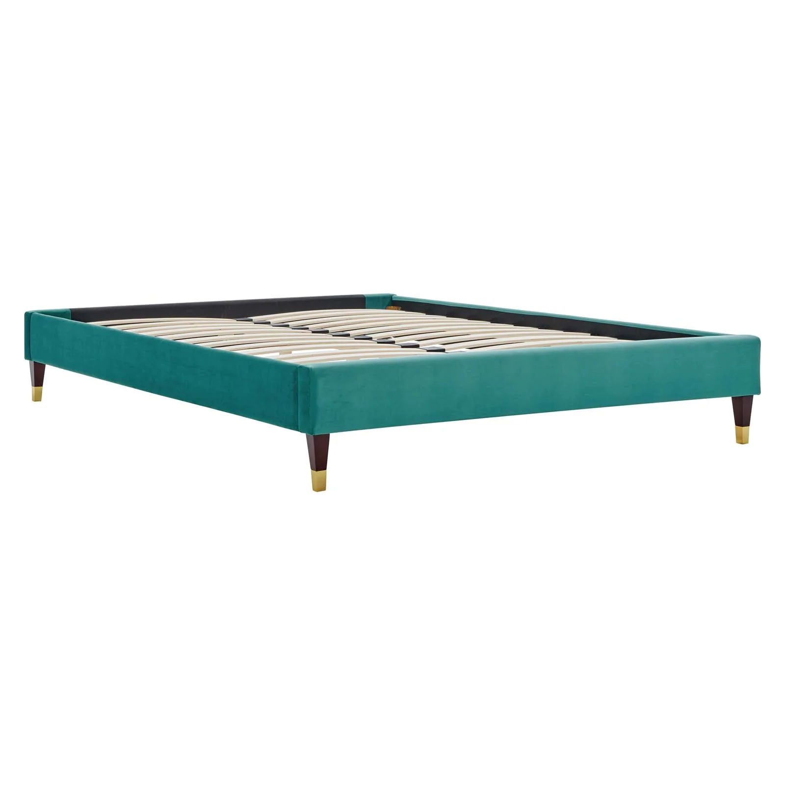 Reagan Twin Performance Velvet Platform Bed By Modway - MOD-6886 - Image 111
