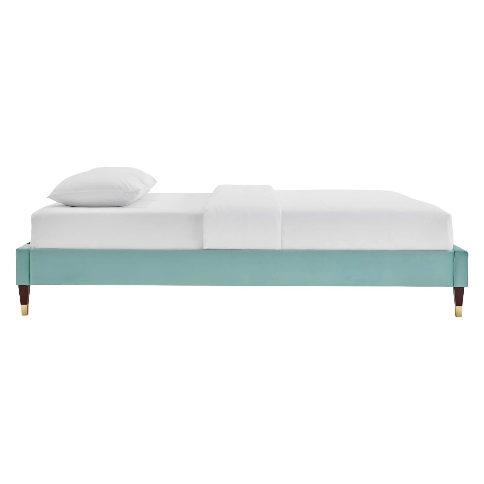 Reagan Twin Performance Velvet Platform Bed By Modway - MOD-6886 - Image 64